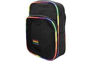 Pride Black Backpack with Pin