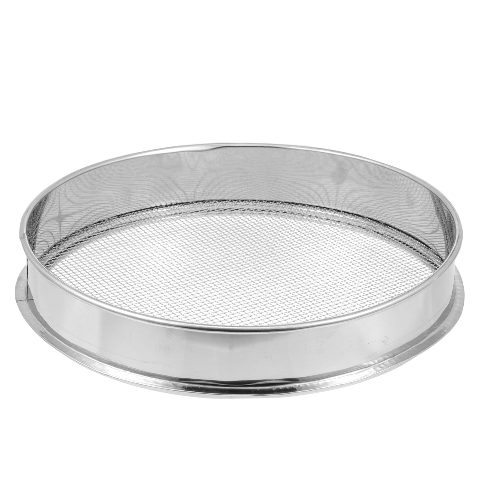 IMIKEYA Setaccio Impugnatura Comoda in Acciaio Inossidabile per Cereali Resistente la Selezione di Granaglie e Ingredienti a Grana Fine per Cucina