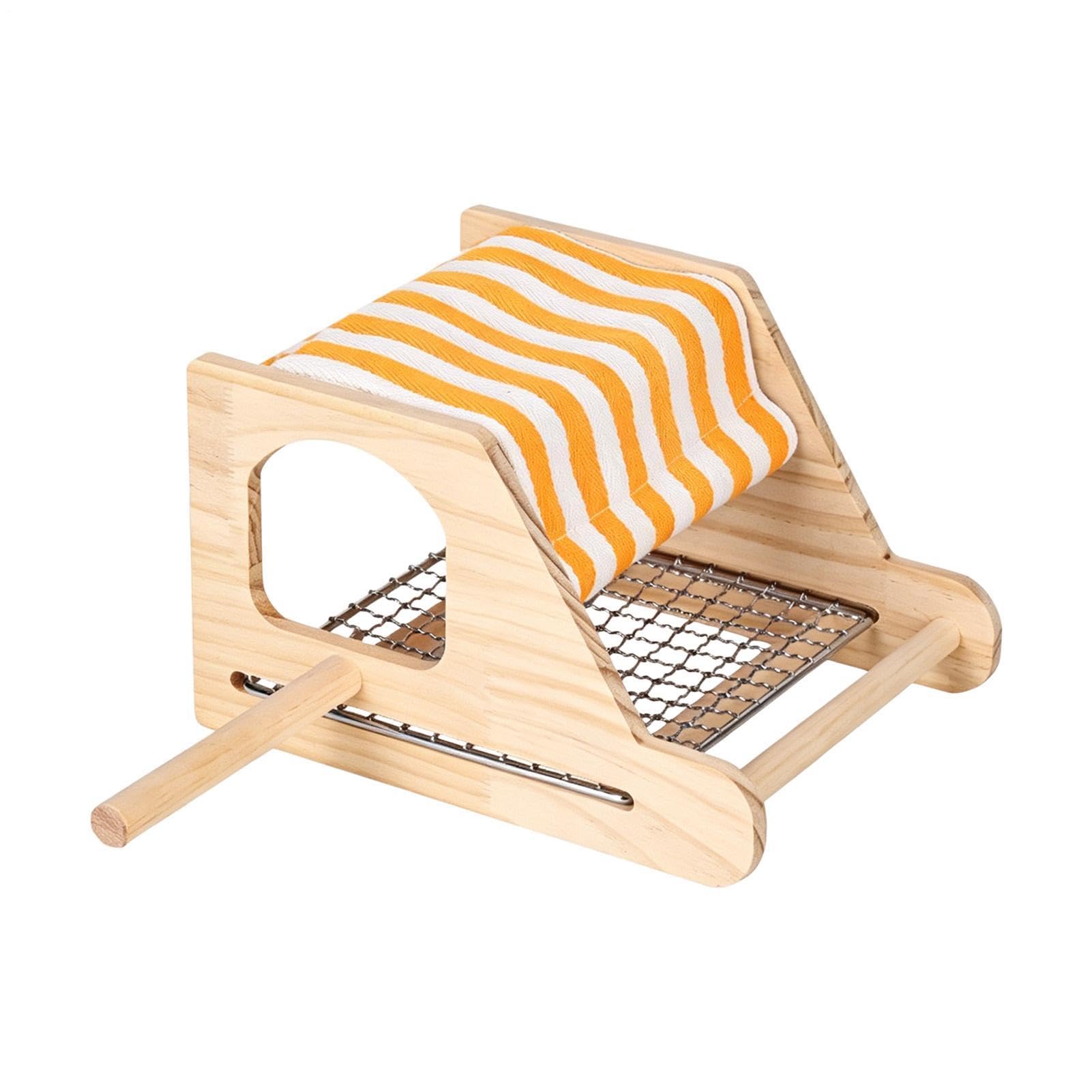 Nichoir en bois pour oiseaux | Nid de perroquet avec fond en maille d'acier inoxydable pour l'élevage de conures inséparables calopsittes perruches