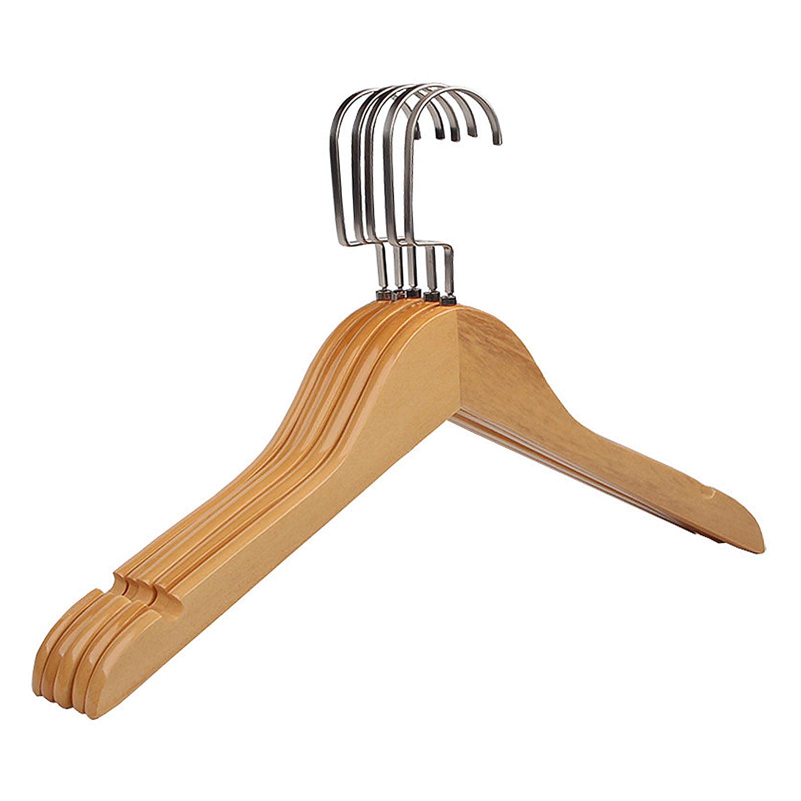 Cintre de vêtements en bois 38 cm parfait pour valoriser les dressings modernes