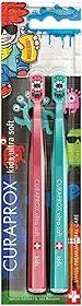 Escova de Dente Curaprox Kids Soft Duo Graffiti Edition CS5460 2 unidades