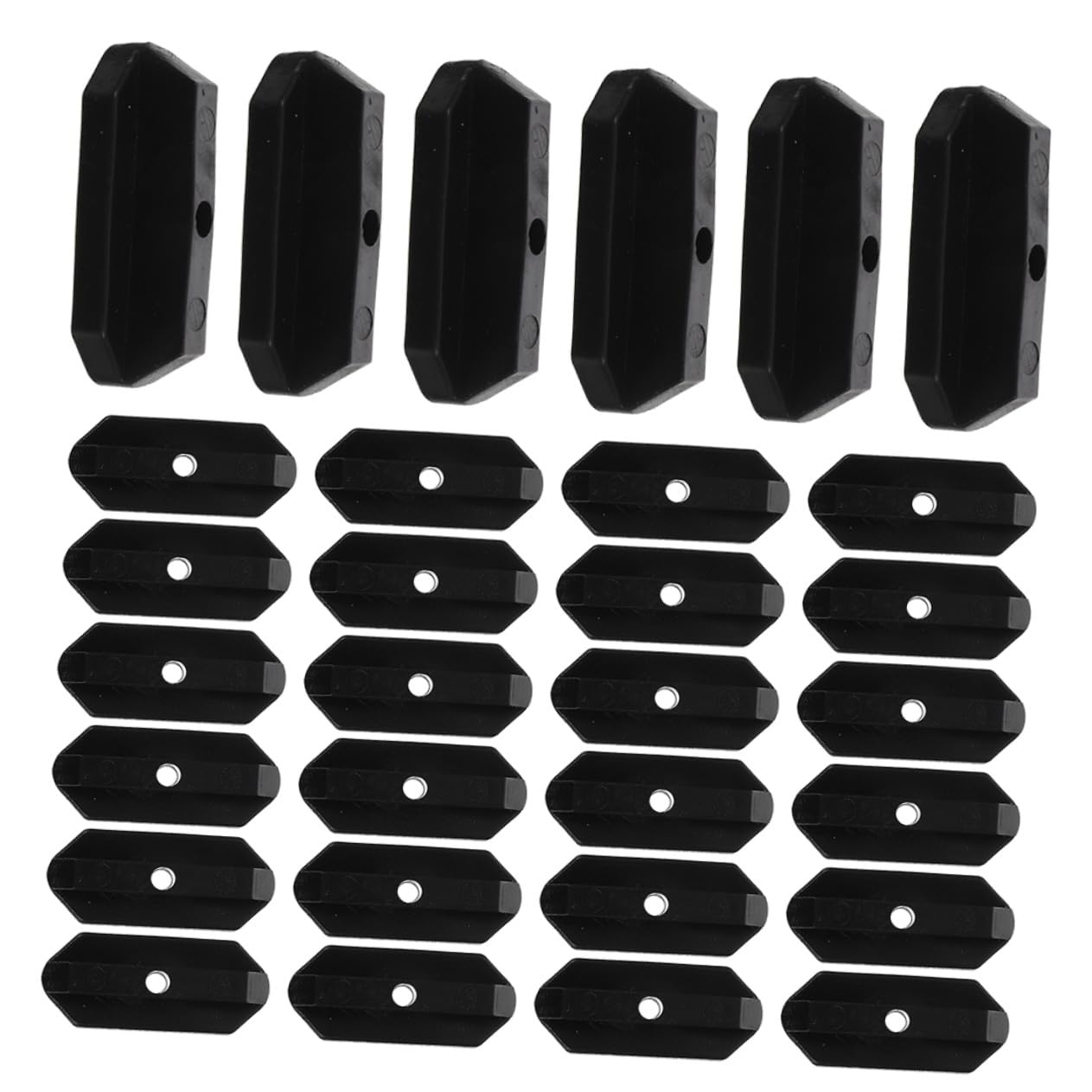 Clips de fixation robustes pour lames de terrasse composite avec système d'écart étroit