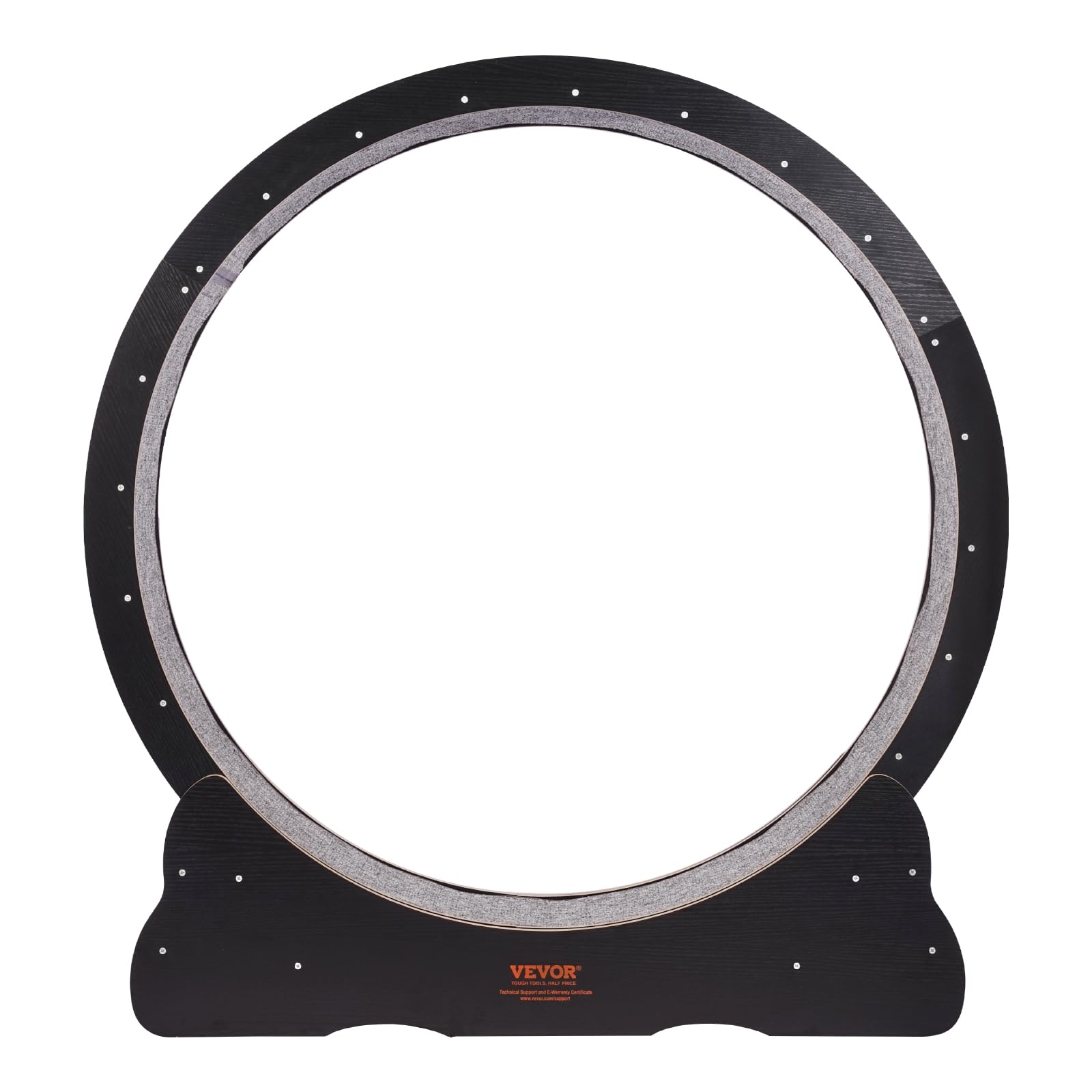 VEVOR Ruota per Esercizi per Gatti Ruota da Corsa per Interni Grande da 1100 mm, con Tapis Roulant Rimovibile, Teaser per Gatti per Correre, Camminare, Adatta per la Maggior Parte dei Gatti, Nera