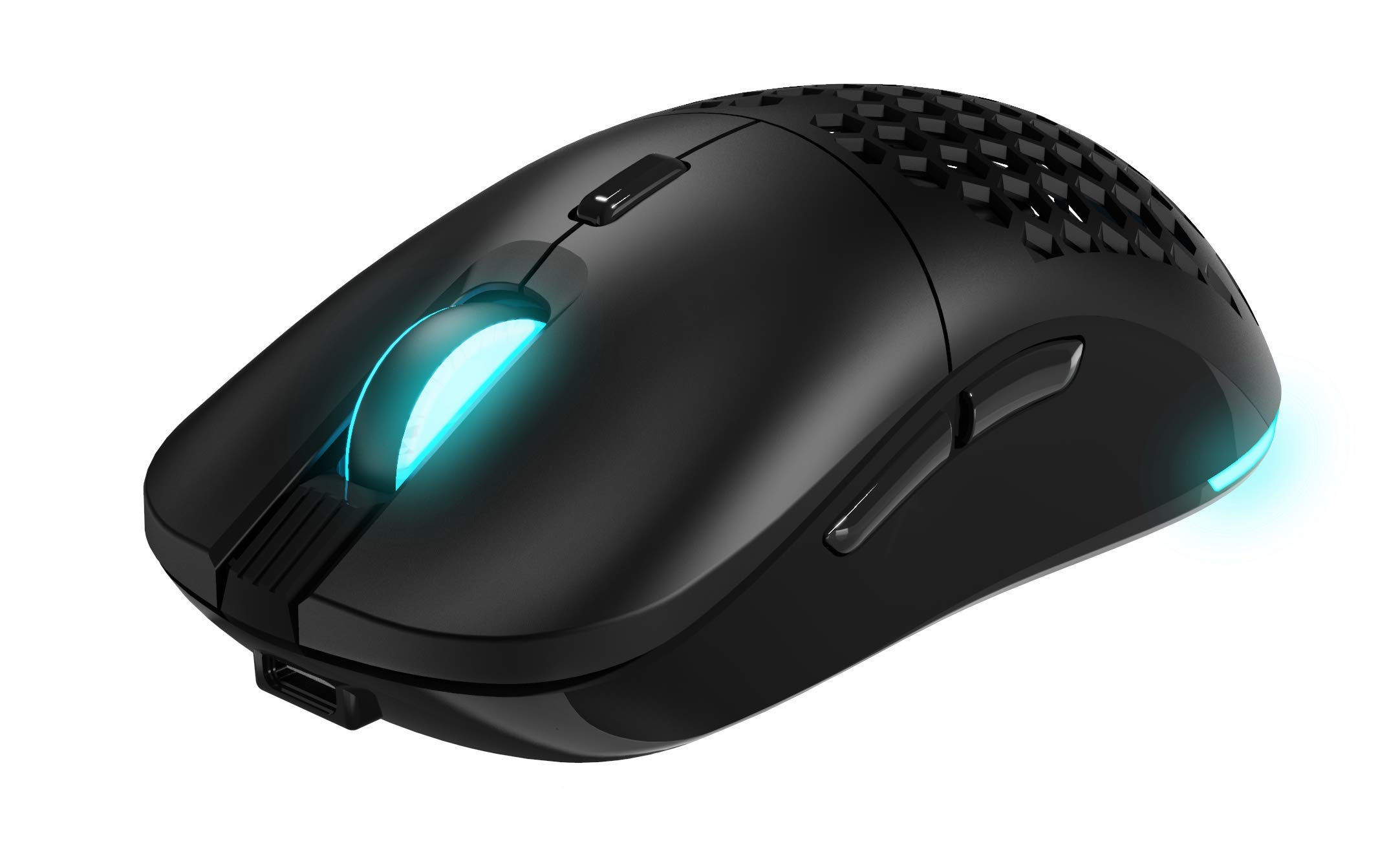 NEWSKILL Arakne Elite Ratón Gaming Wireless RGB 16000DPI Modular Ambidiestro Ligero 95g Negro