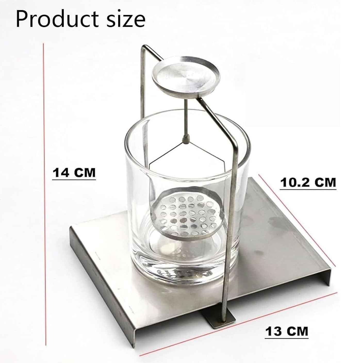 Kit de determinación de densidad para líquidos y sólidos, marco de equilibrio de precisión para uso en laboratorio, herramienta de medición de gravedad específica