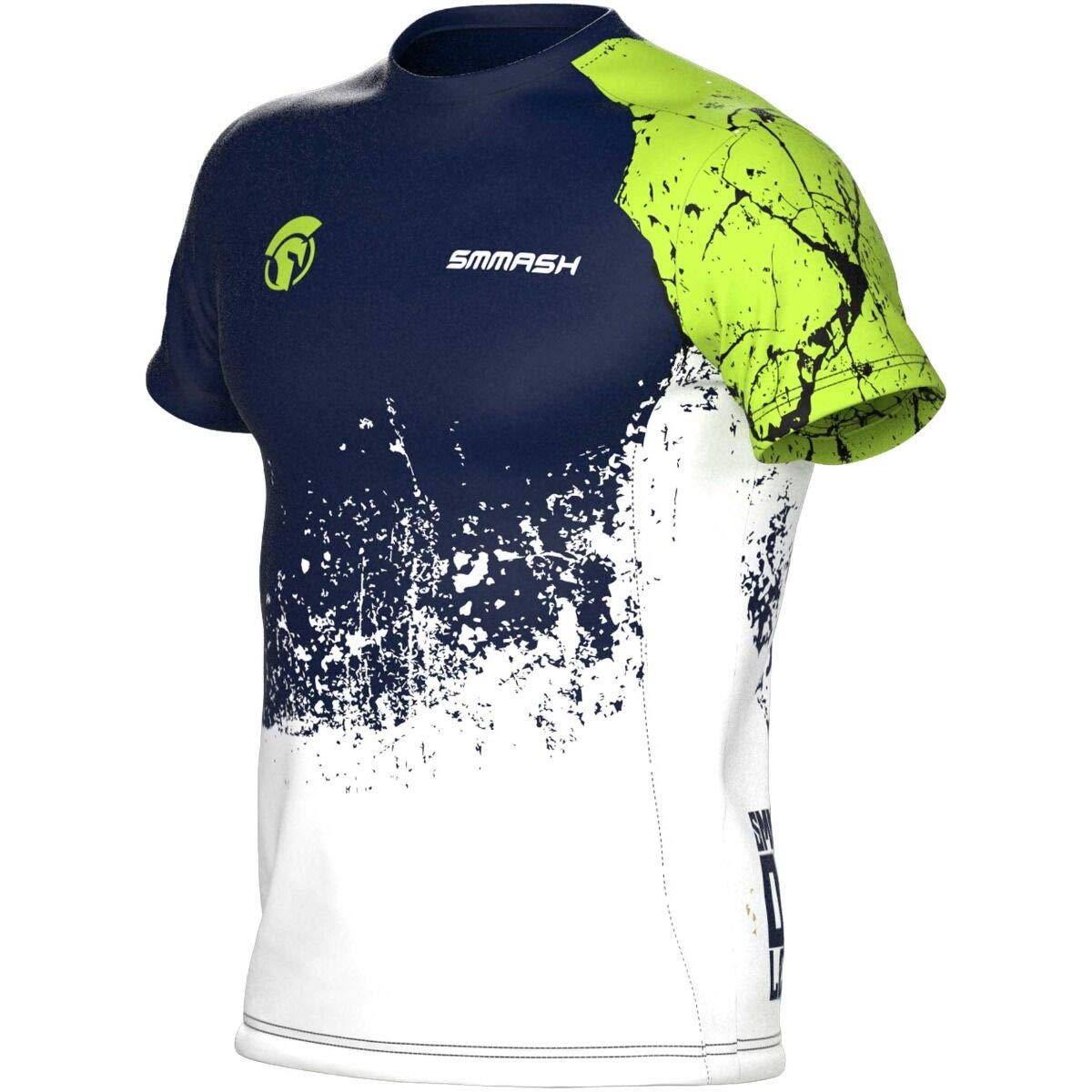 SMMASH Ocr Legion Profesionalmente Camiseta de Running para Hombre Manga Corta, Compresión Corriendo Camiseta, Ocr, Outdoor, Material Transpirable y Antibacteriano