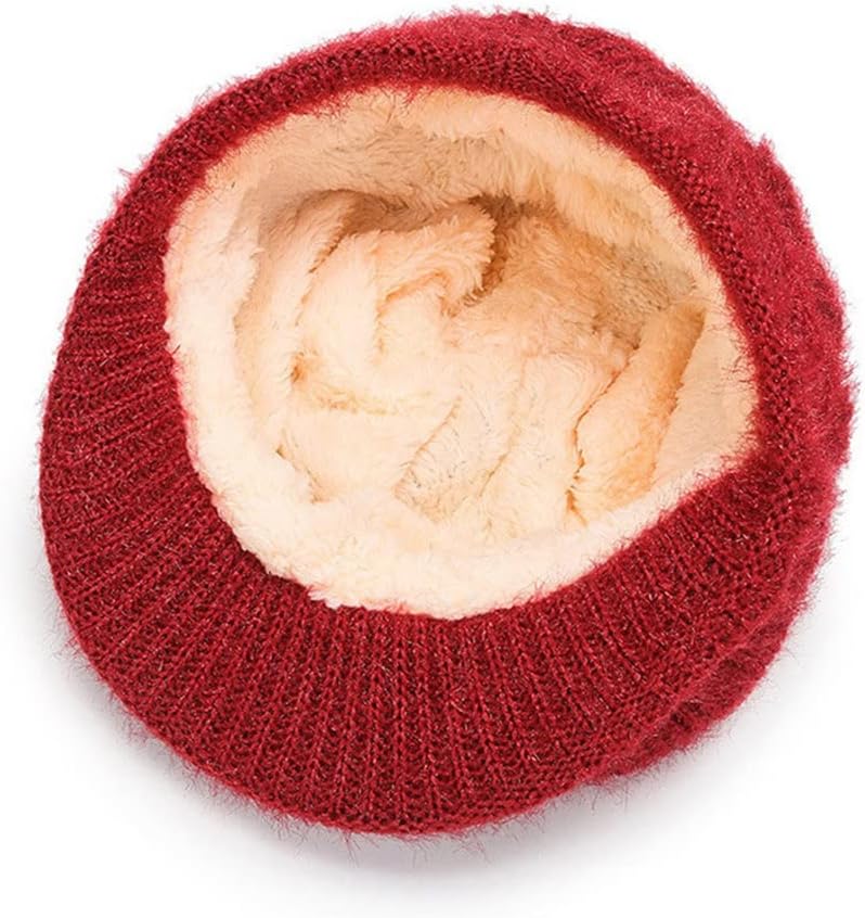 Winter Warm All-Match Women's Autumn and and Thick Knitted Hat
