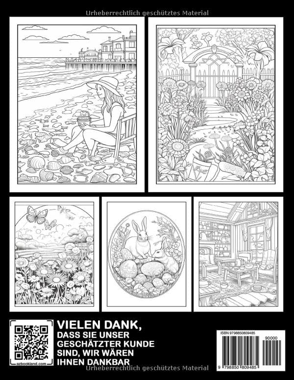 Miniatura 2 de Vier Jahreszeiten Malbuch Feiere die Schönheit der Natur und lerne durch Ausmalen über die Jahreszeiten. (German Edition)