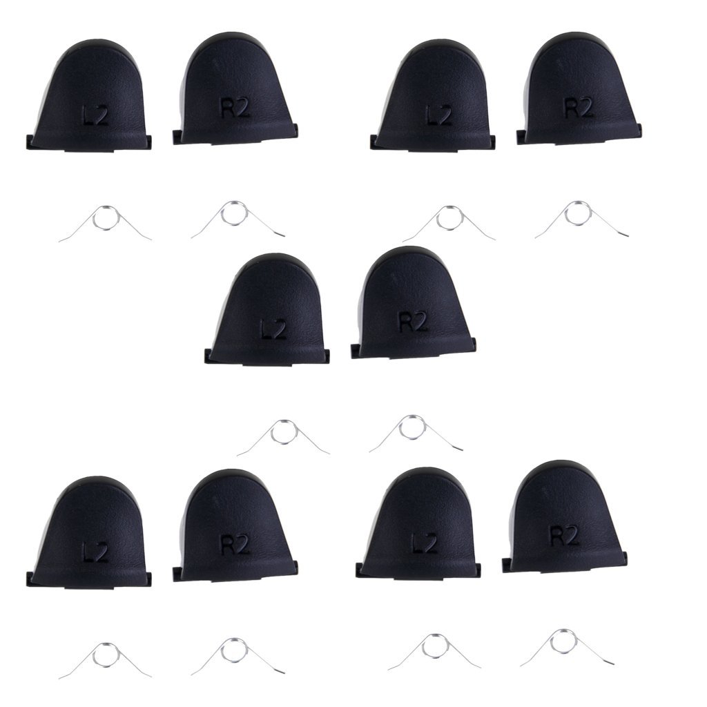 Hawkdeals Imported 5 Pairs L2 R2 Trigger Buttons + 10 Springs Replacement for PlayStati.-51000906MG [Video Game] (B098LTVNLS) Amazon Price History, Amazon Price Tracker