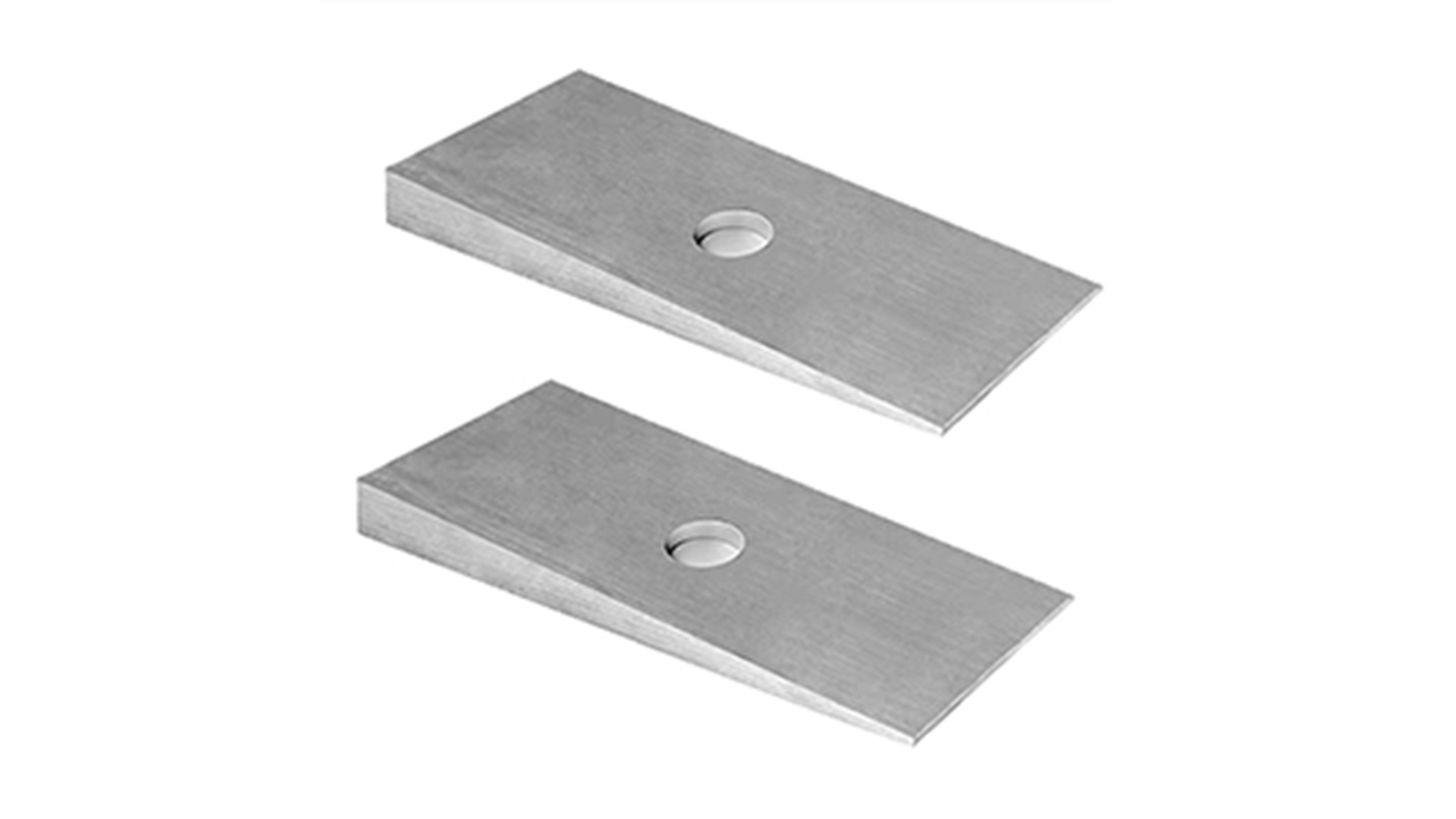 Image of 2.5Steel Degree Shims - Universal Suspension Axle Shims,Set of 2,Silver