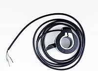 Vista 2 de Scooter eléctrico universal E-Bike Acelerador Pulgar Acelerador Unidad de Control de Velocidad ABS Control Reemplazo Ajuste para Manillar 0.866 in