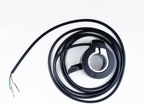 Miniatura 2 de Scooter eléctrico universal E-Bike Acelerador Pulgar Acelerador Unidad de Control de Velocidad ABS Control Reemplazo Ajuste para Manillar 0.866 in