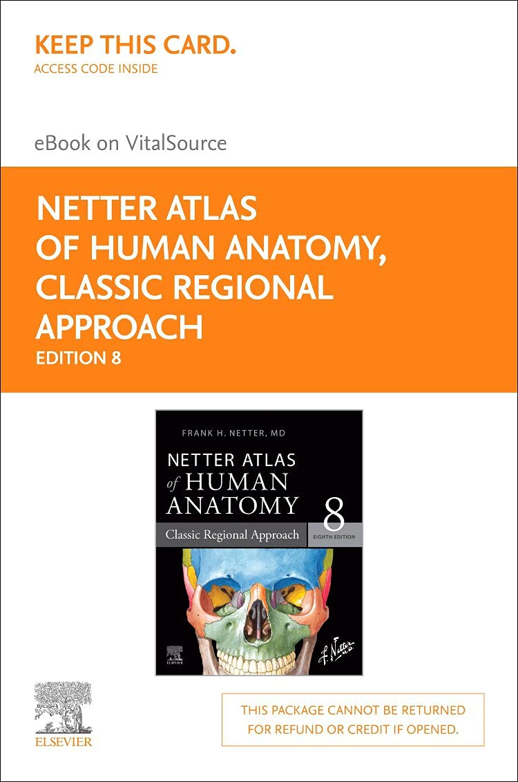 Netter Atlas of Human Anatomy Classic Regional Approach Elsevier eBook