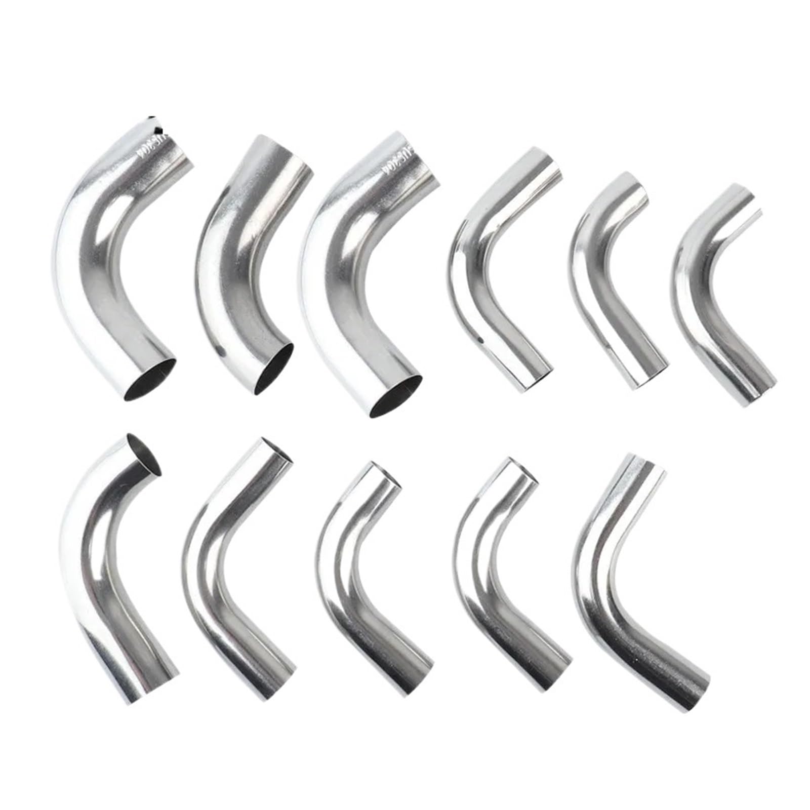 Coude en acier inoxydable 304 soudé sans soudure, diamètre extérieur à 90 degrés, joint coudé long(38mm)