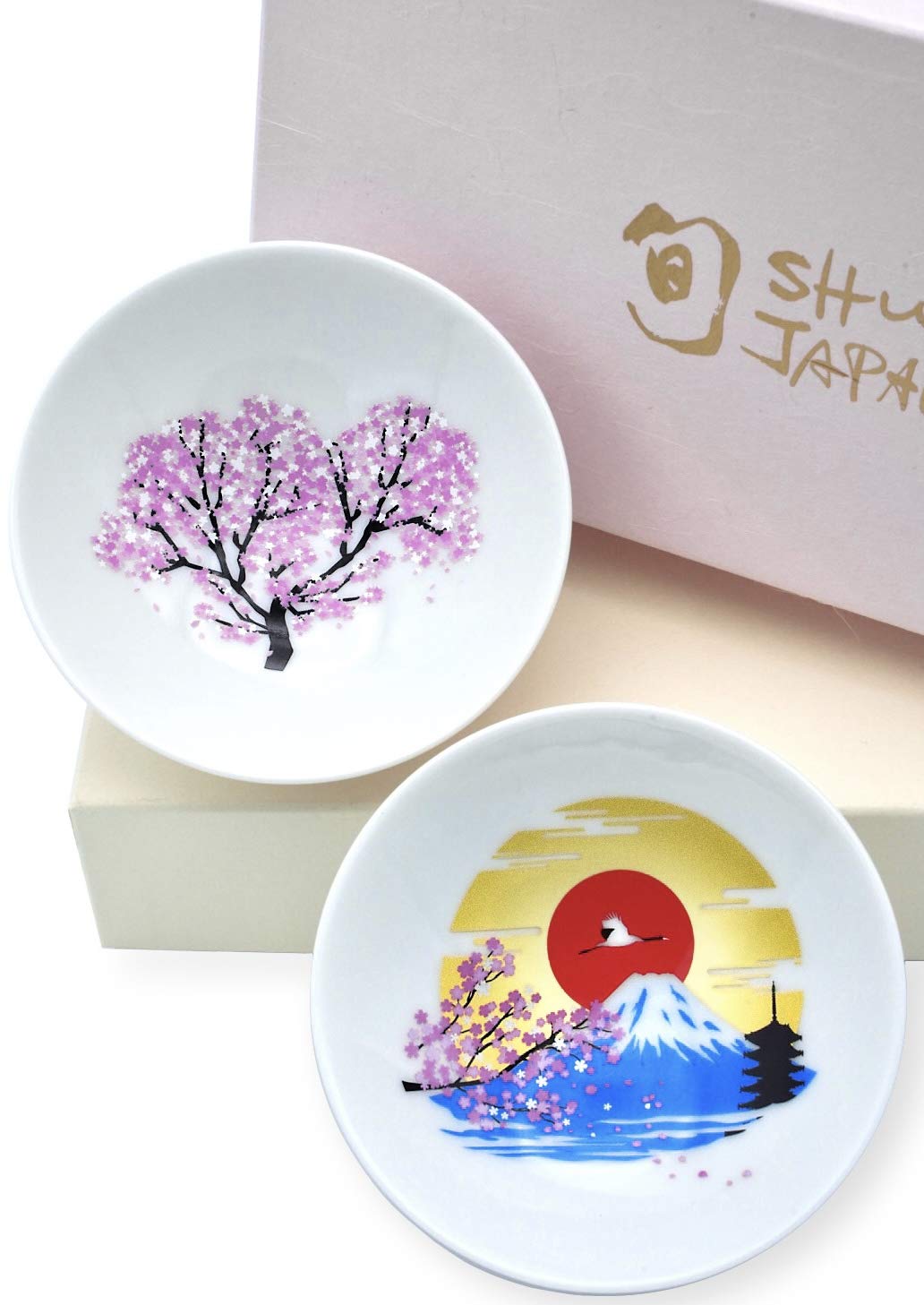 森伊蔵　陶器　激レア商品 Amazon.co.jp: 丸モ高木陶器 冷感桜&富士山 白平盃 ペアセット
