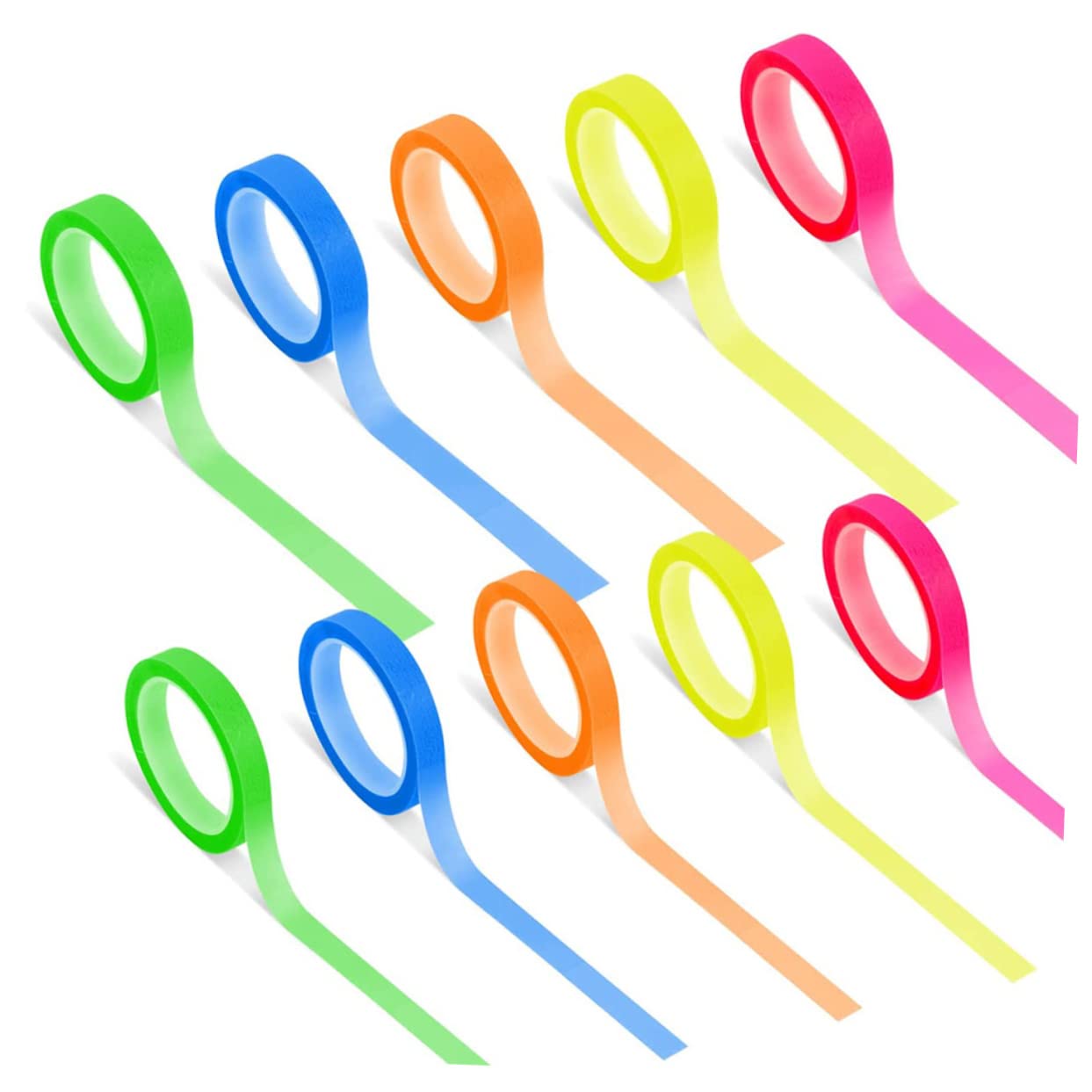 100rollos Pestañas Adhesivas Transparentes De Marcadores De Página Prácticos Para Libros y Notas Adhesivos Reutilizables Para Oficina y Escuela y Fácil De Usar y Llevar