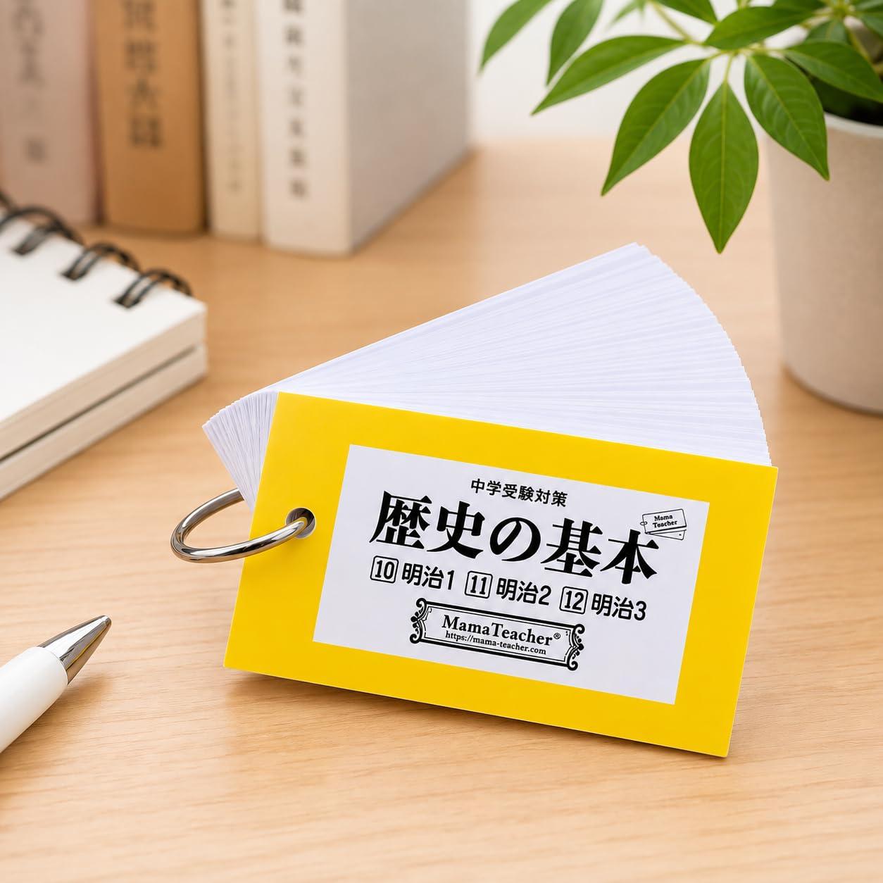 Amazon.co.jp: 国語文学史99(2026年版)MamaTeacherの暗記カードで学ぶ