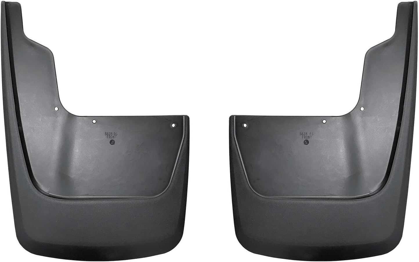 Husky Liners Custom Mud Guards | Fits 2020-2026 Chevrolet Silverado 2500/3500 HD | Front Set, 2-pc Black - 58281