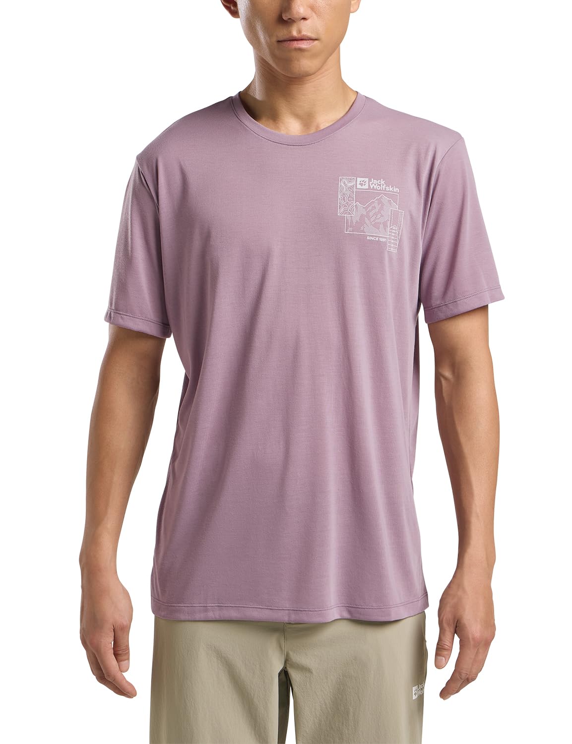 Jack Wolfskin Herren Vonnan Graphic T M T-Shirt (1er Pack)