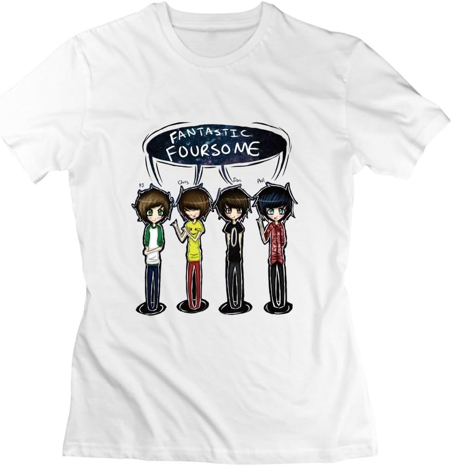 Bert Pandora Womens Fantastic Foursome Pj Chris Dan Phil Funny Tshirts