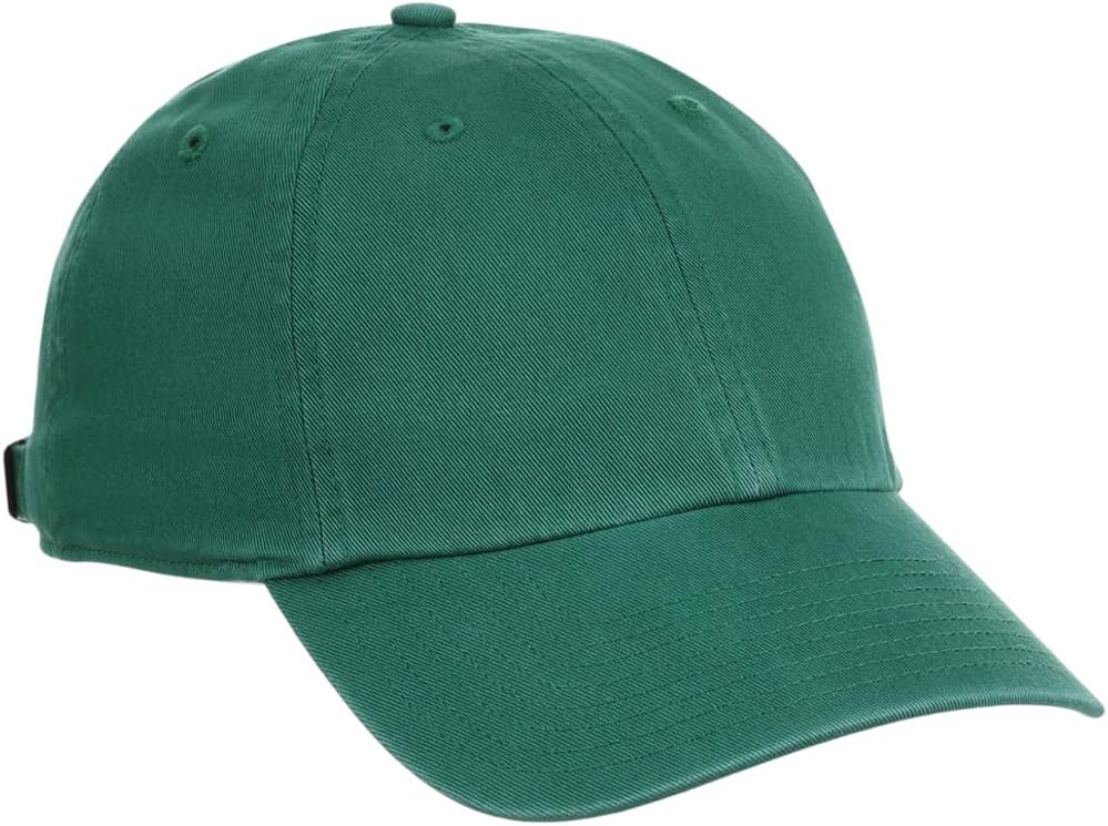 '47 Blank Classic Clean Up Cap, Adjustable Plain Baseball Hat for Men and Women – Kelly Green Cap