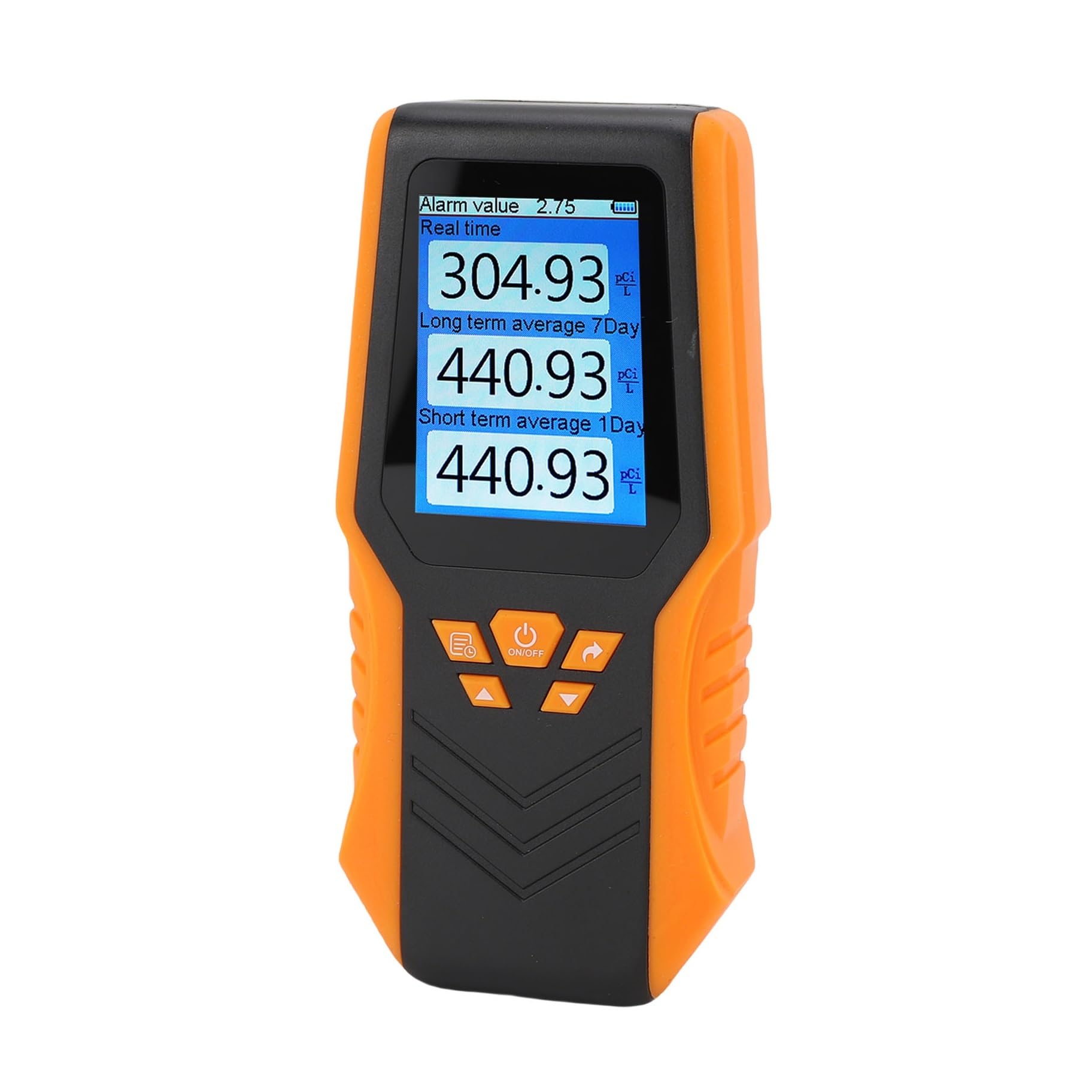 Detector de Gases, Detector de radón con Pantalla LCD, Prueba, Detector Aire for el hogar y la Escuela