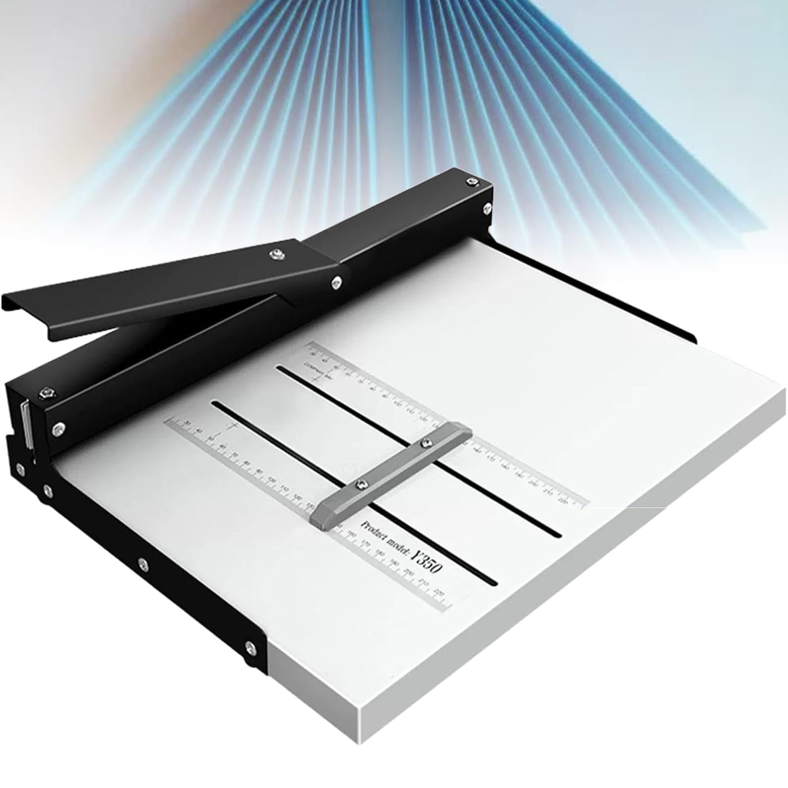 Heavy Duty Creasing & Folding Machine - Manual Paper Scorer for A4 Booklets, Greeting Cards & Office Use - Professional Letter Press Folder for Commercial Use