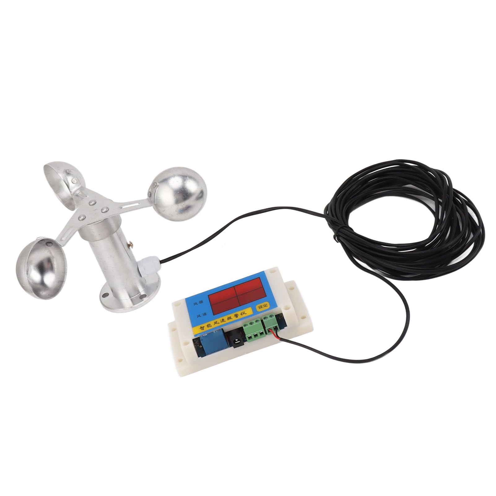 3-Tassen-Anemometer-Windgeschwindigkeitsalarmvorrichtung für Truation- und Bahnhöfe 5V