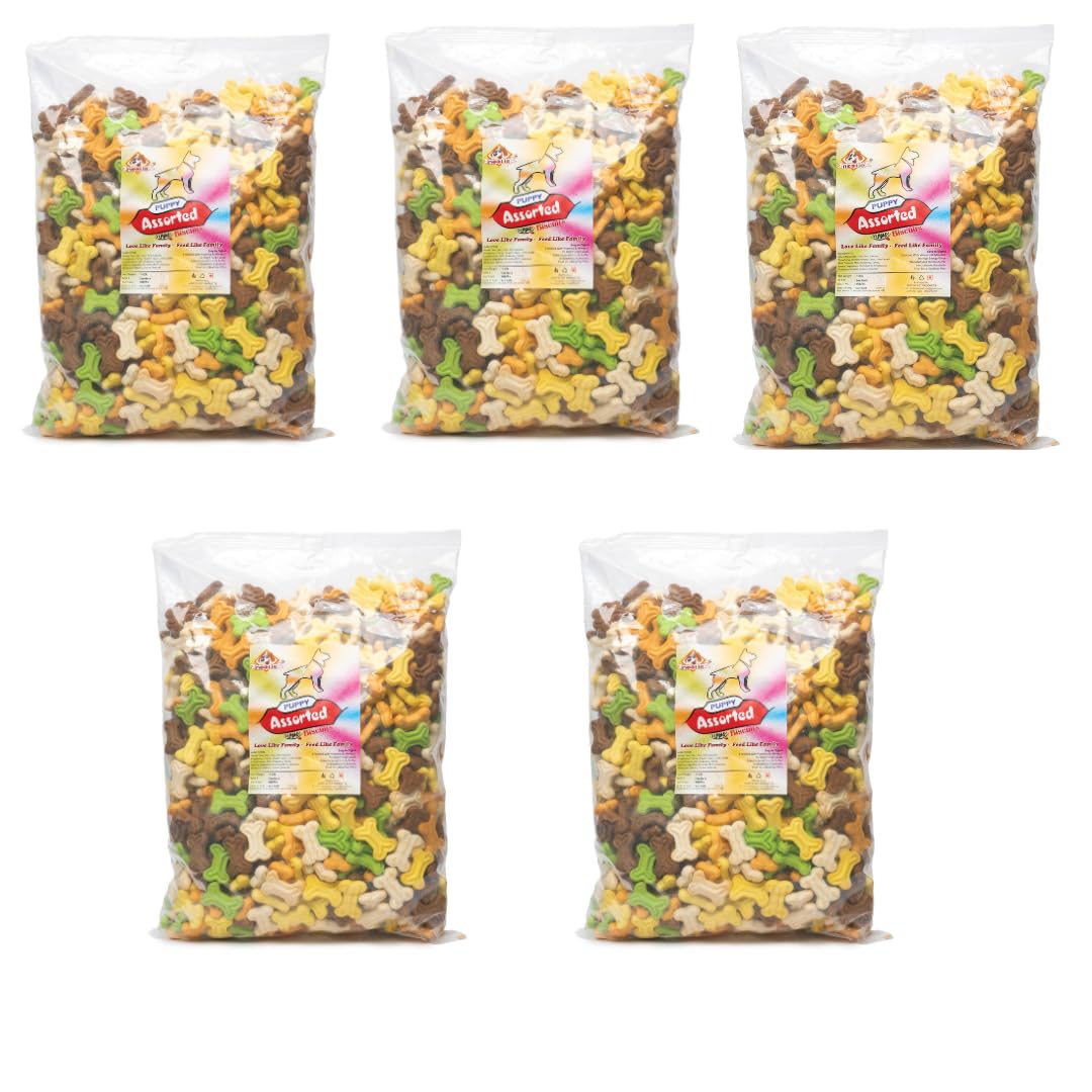 Nootie Assorted Flavour Freshly Baked Cookies for Puppies Pack of 5, 5 kg (B07QX7LS8L) Amazon Price History, Amazon Price Tracker