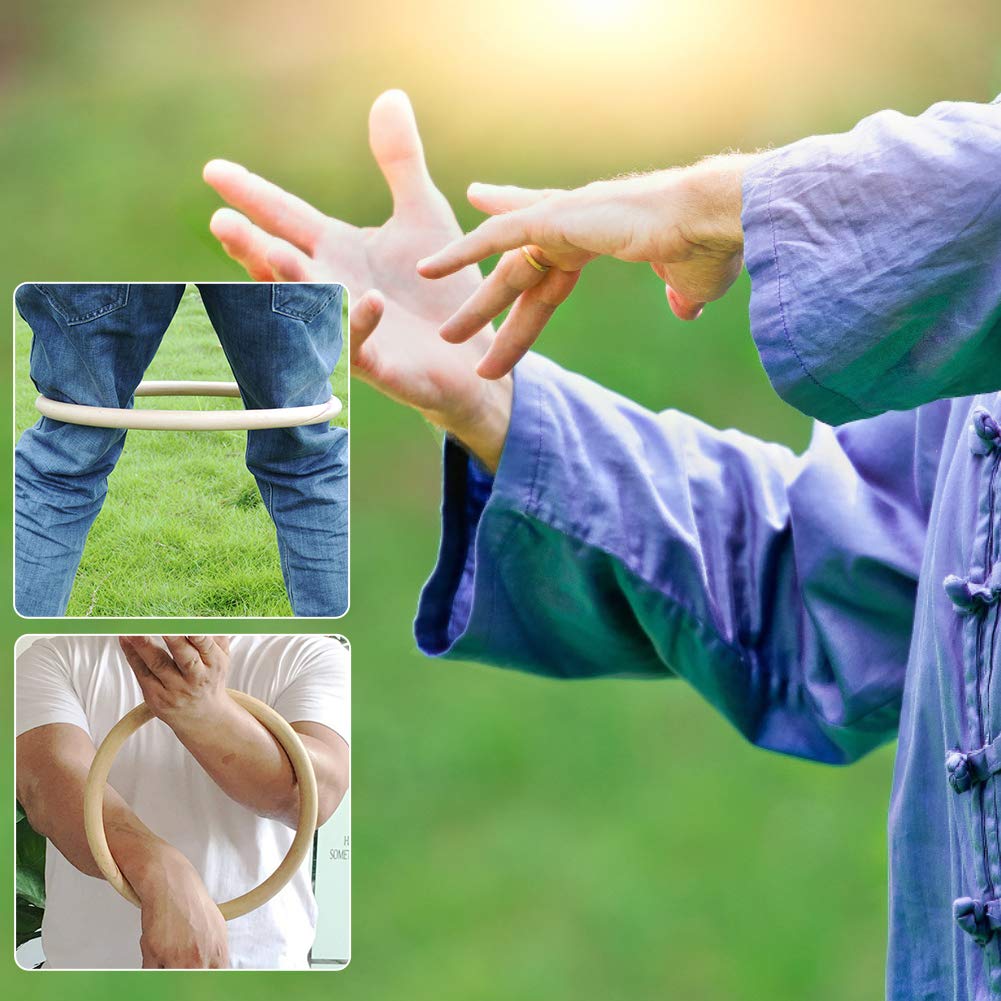 Anillo de Entrenamiento para Wing Chun Kung Fu pegajoso de Fuerza de Mano para Ejercicio físico de Tai Chi Artes Marciales,diseño de pegajoso para Entrenamiento de Fuerza de Mano.
