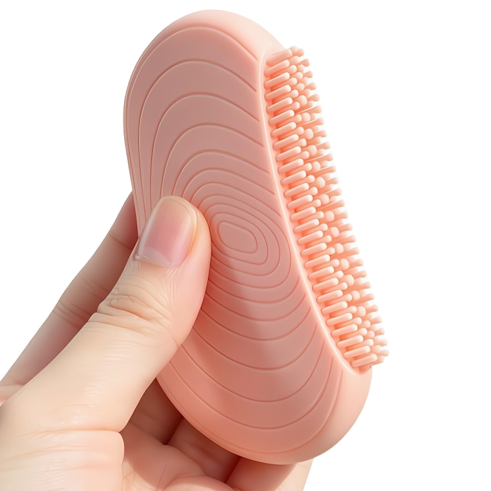 KINTEGOOD Silicone Contour Face Brush, Lymphatic Drainage Facial Care Tool