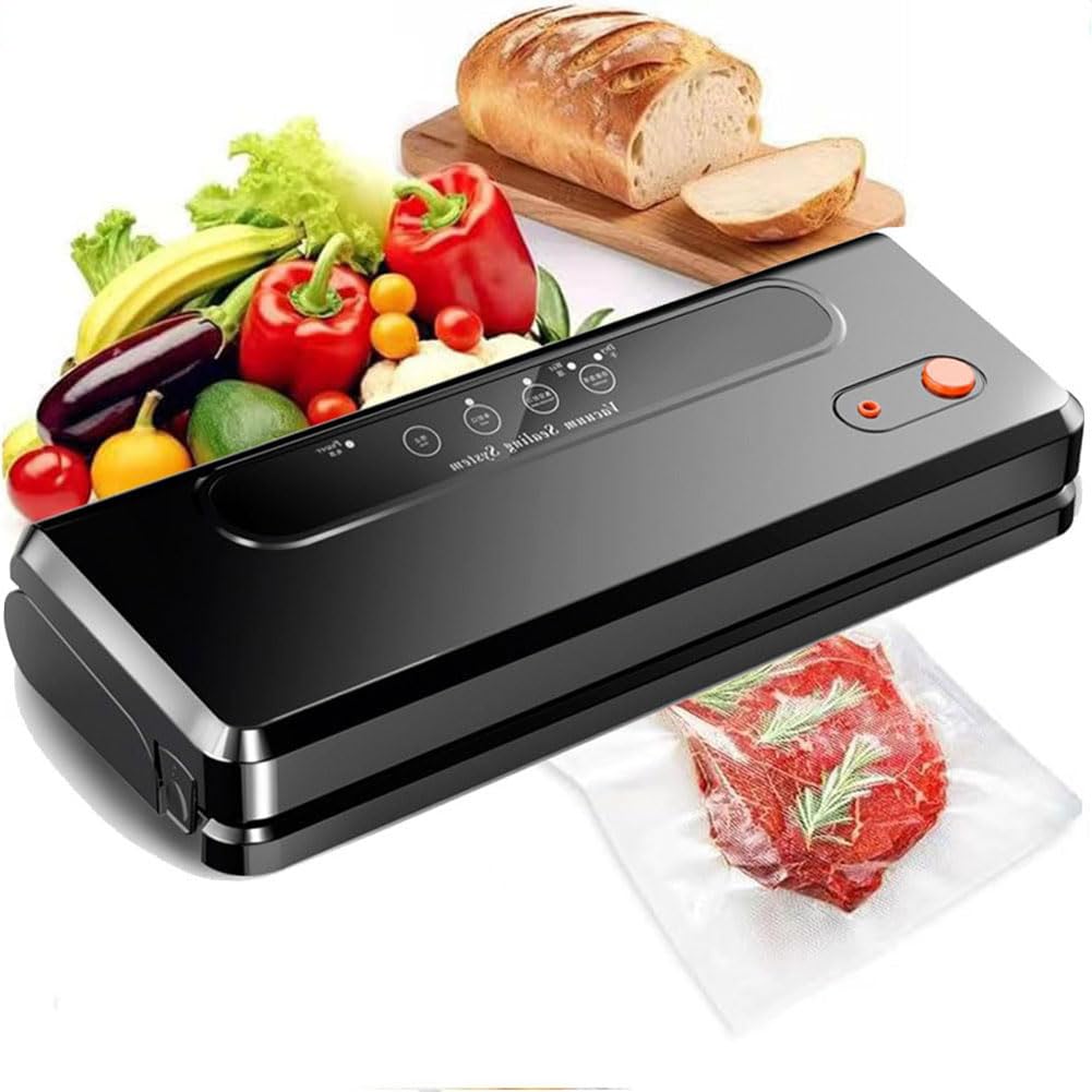 Machine de mise sous vide automatique 150W pour cuisine avec modes sec et humide