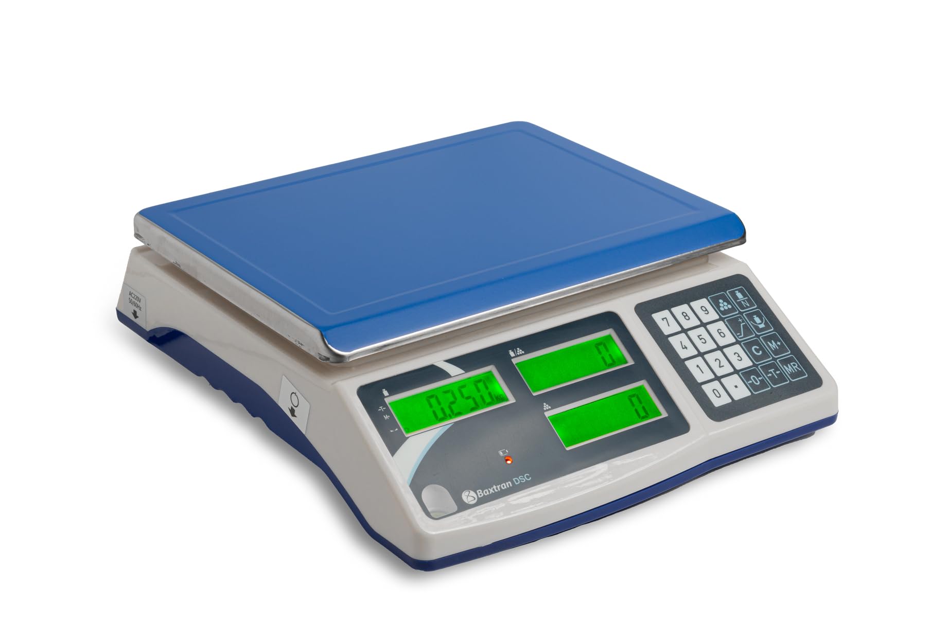 Baxtran DSC Balanza Cuentapiezas - 30Kg, 15Kg, 6Kg y 3Kg | Plato Acero 29x23 cm | Alta Precisión
