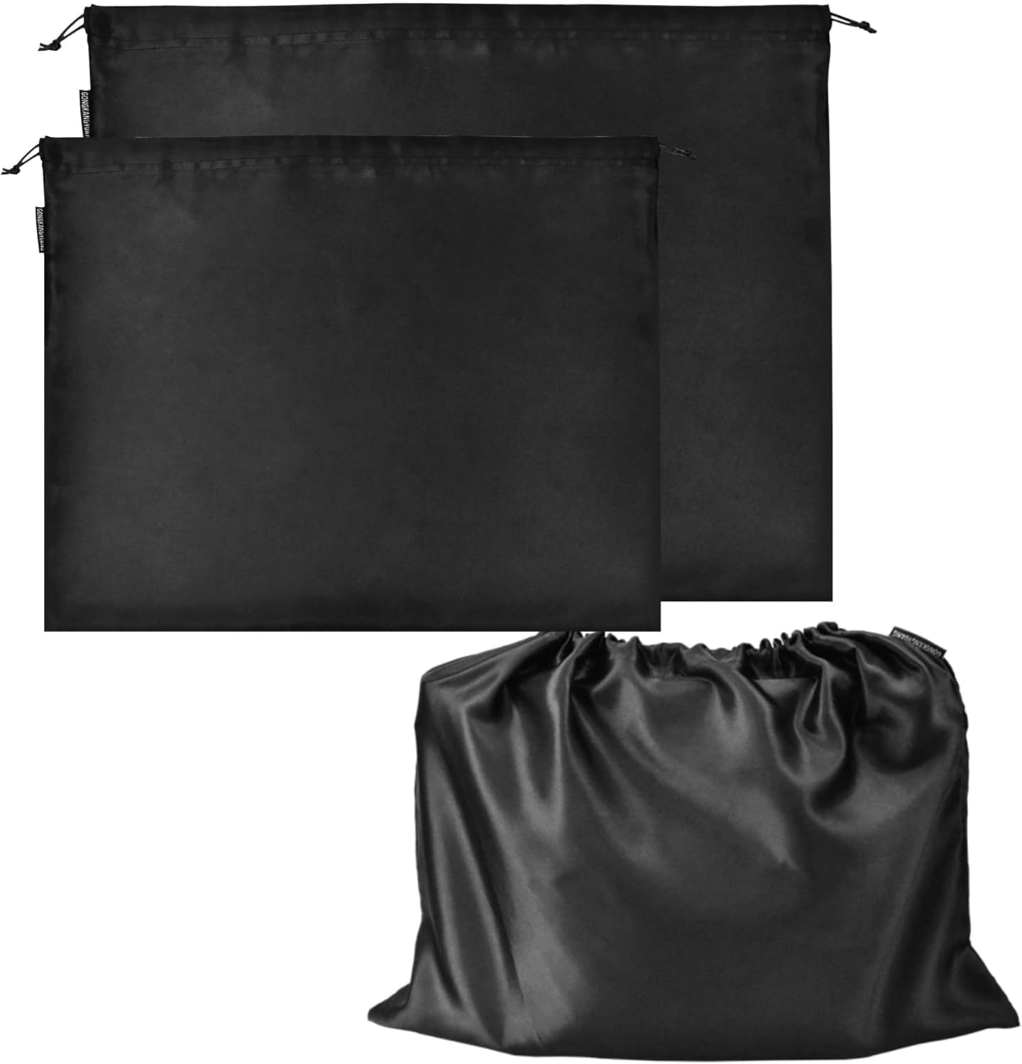 srhv Silk Dust Cover Bag for Handbags Purses Shoes Toy, Dustproof Drawstring Bag Travel Storage Pouch (Silk Dust Cover Bag(Pack of 1))-picture-18