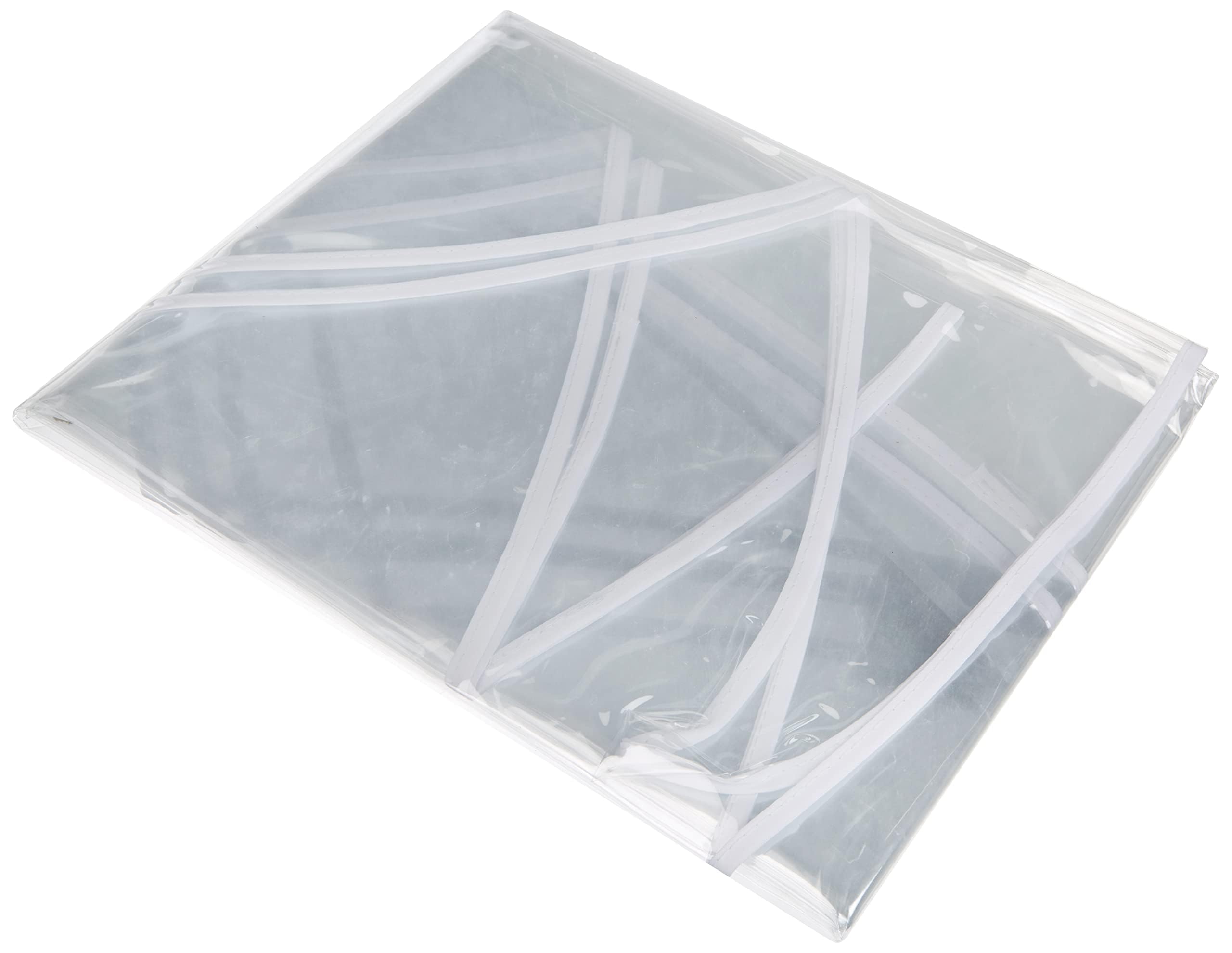 Linea decorazione Garden tovaglia PVC bianco 180 cm