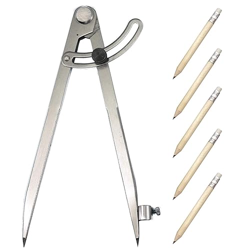 Compas de Mesure en Acier Professionnel Compas Pointe au Carbonne