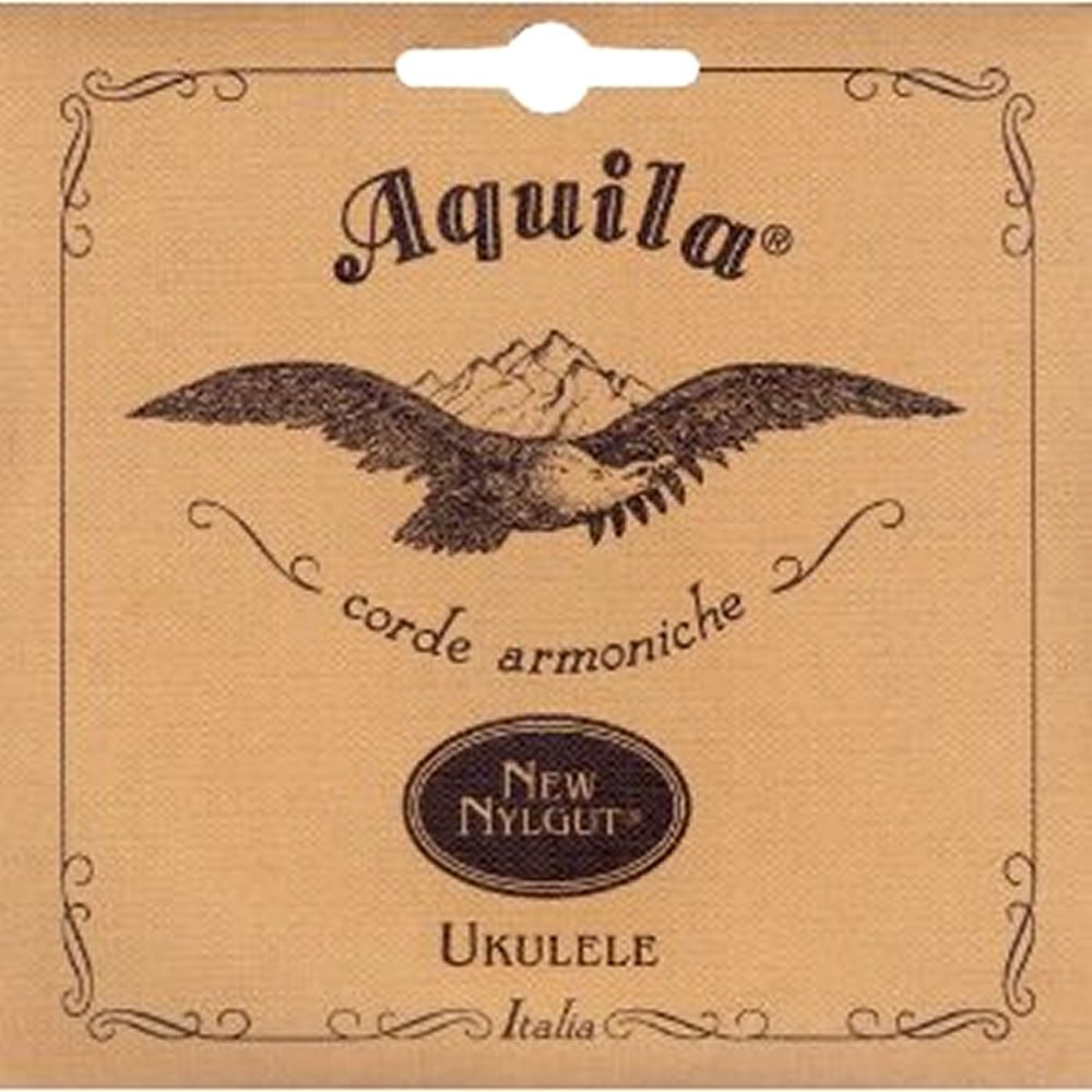 Aquila ナイルガットウクレレ弦 6弦バリトンウクレレ用 AQ-B6W tf8su2k Amazon | Aquila New Nylgut 21U ウクレレセット弦 バリトン用 Low-D