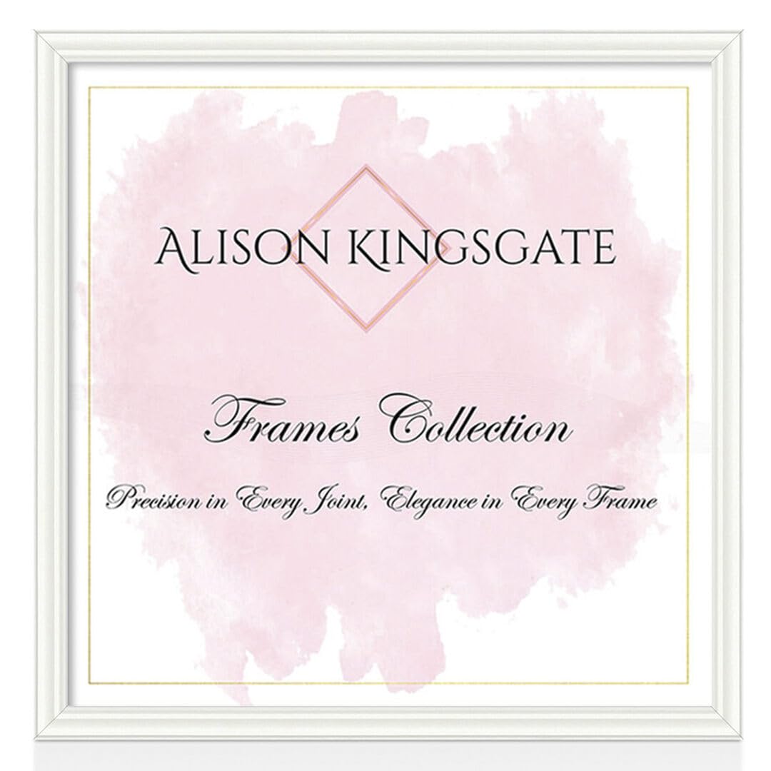 Alison Kingsgate Classic White Picture Frame for Photos - 24X24