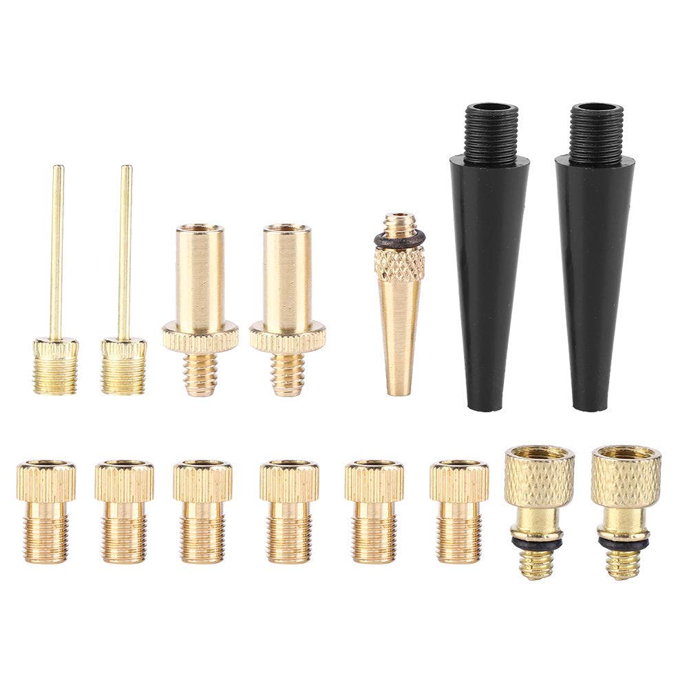 YDHfdc 2 Pezzi Connettore Valvola di Gonfiaggio Pneumatici 8mm Clip Pompa Aria Valvola Pneumatico in Ottone per Il Gonfiaggio dei Pneumatici Accessori