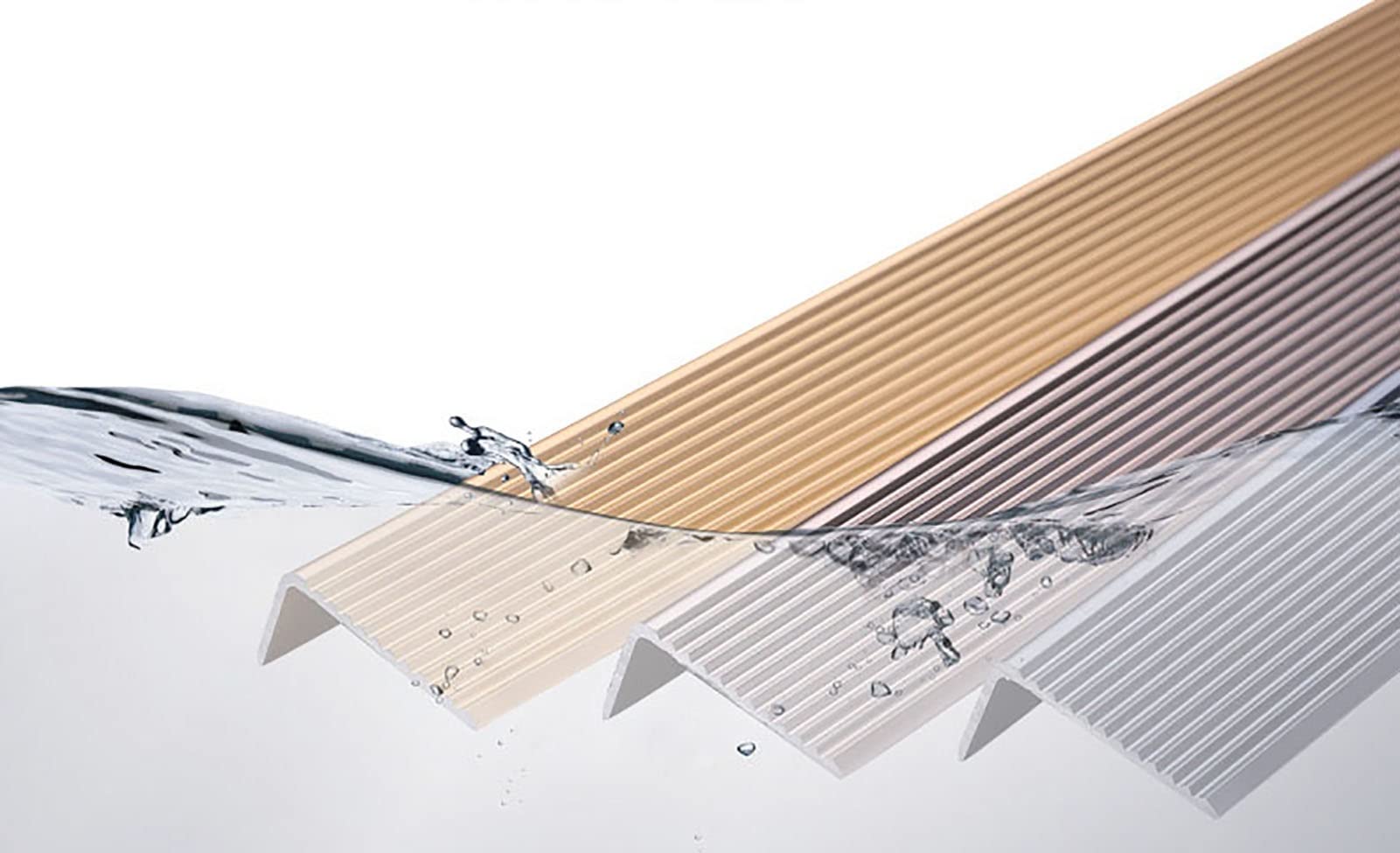 Protections de Bord et d'angle Protection Murale d'angle pour Murs/sols, Bordure de Sol Commerciale pour Salon, Cuisine, Cave, Chambre d'enfant, hôtel, marches d'escalier