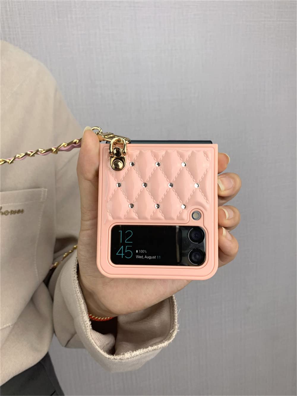 Amazon.co.jp: 高級クロスボディストラップネックレスレザーチェーン