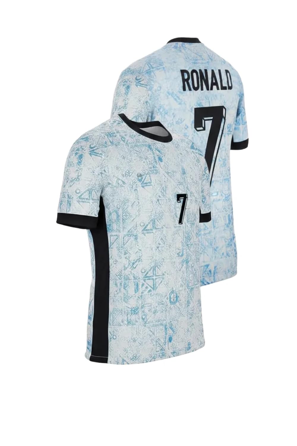 Portugal Ronald 7 White Away Football Jersey T-Shirt for Kids Boys Girls Men Women | Soccer Fan Supporter Sportswear | World Cup 2026 Inspired | L7-image-39