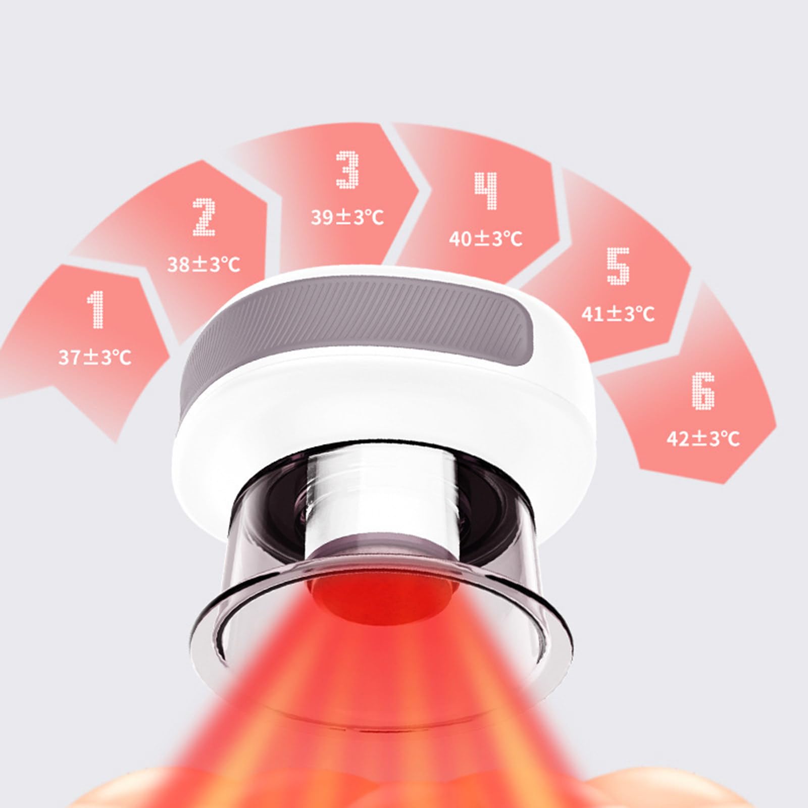 Set di coppettazione elettrica con Gua Sha, 14 pezzi, massaggiatore sottovuoto regolabile, include 3 tazze e luce rossa per alleviare il dolore muscolare