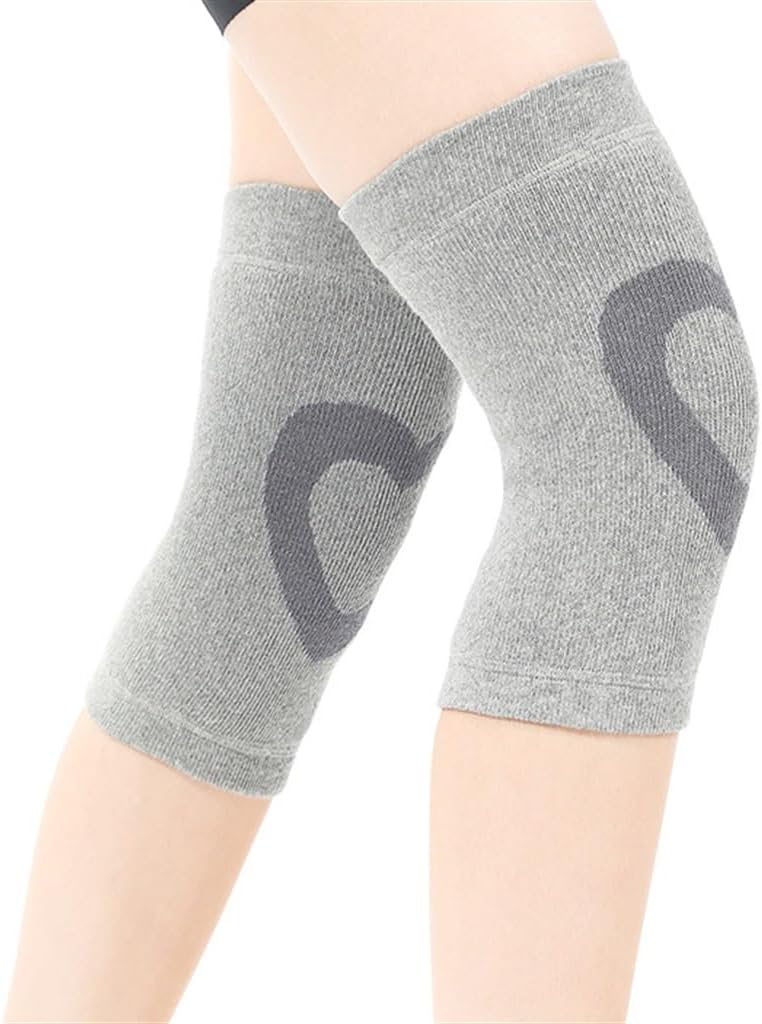Stretch Knee Pads to Lock in the Warmth of the Old Cold Leg Elderly Cycling Knitted Padded