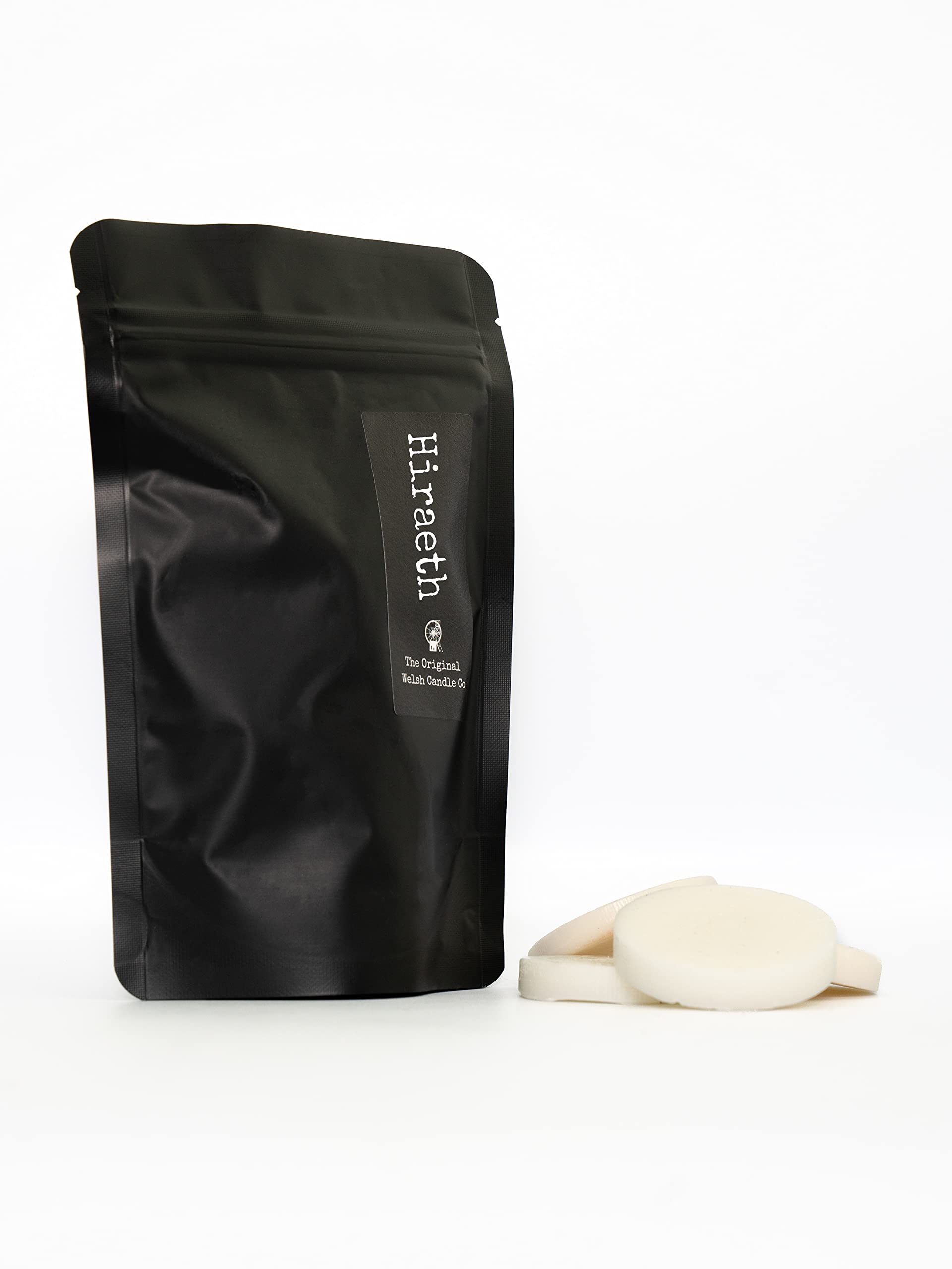 The Original Welsh Candle Co White Hiraeth Soy Wax Melts Pack Of - Cedarwood & Patchouli- 8 Hours Per Melt Size 6