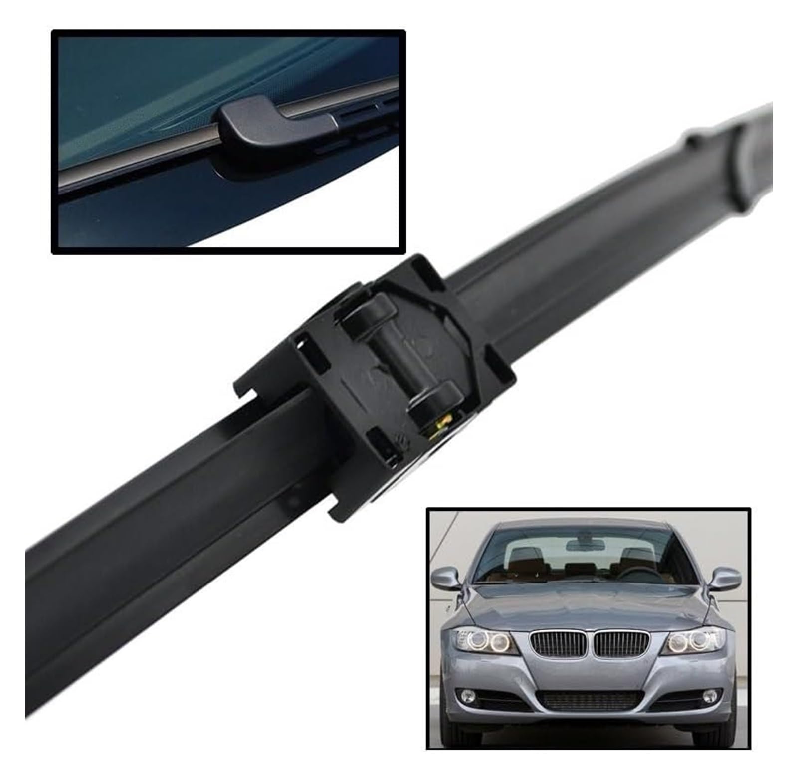 Escobilla Limpiaparabrisas Delantera Para Serie 3 E91 2005-2009 Cepillo Para Ventana Y Parabrisas 24"19" 14" Escobillas Limpiaparabrisas Delantero Y Trasero RHD LHD
