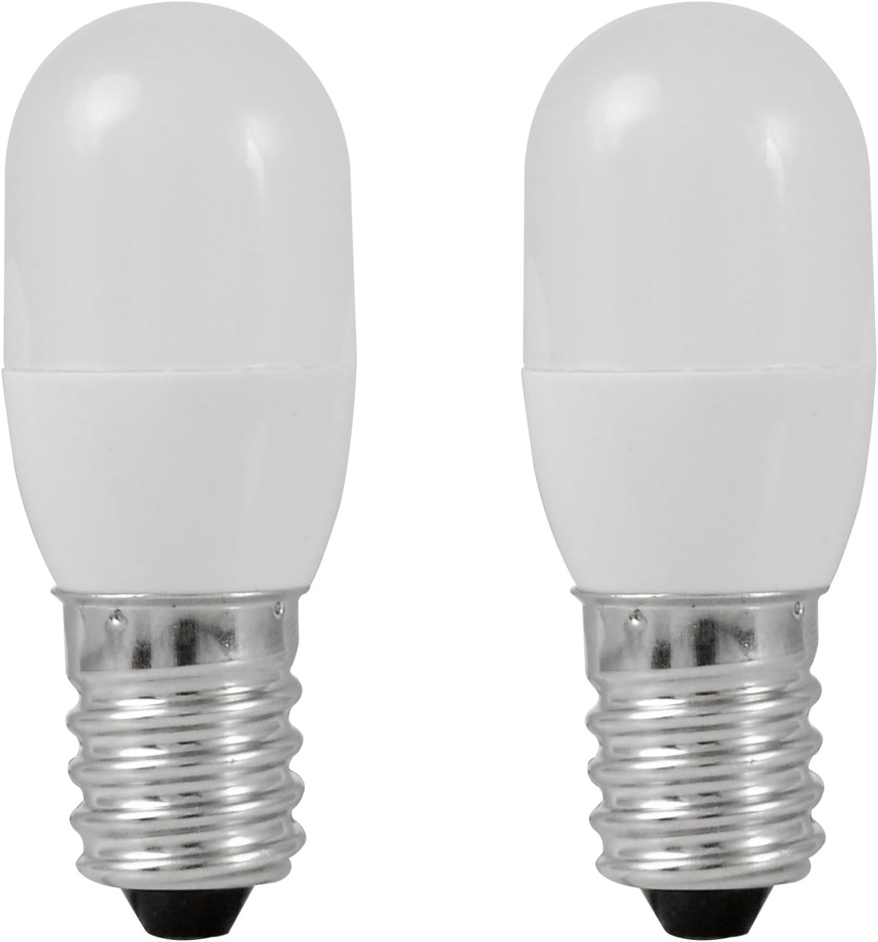 MENGS® 2Pcs E14 0.5W LED Light Bulb AC 220-240V Warm White 3000K 3X5050 SMD LEDs [Energy Class A]