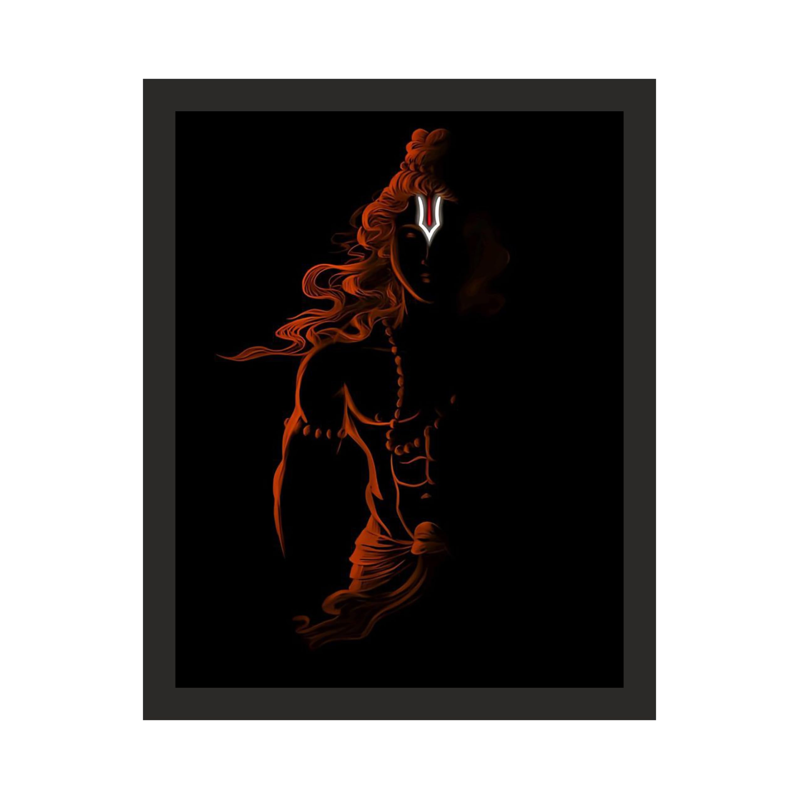 Lord Ram: Divine Radiance, 8x10 Inches