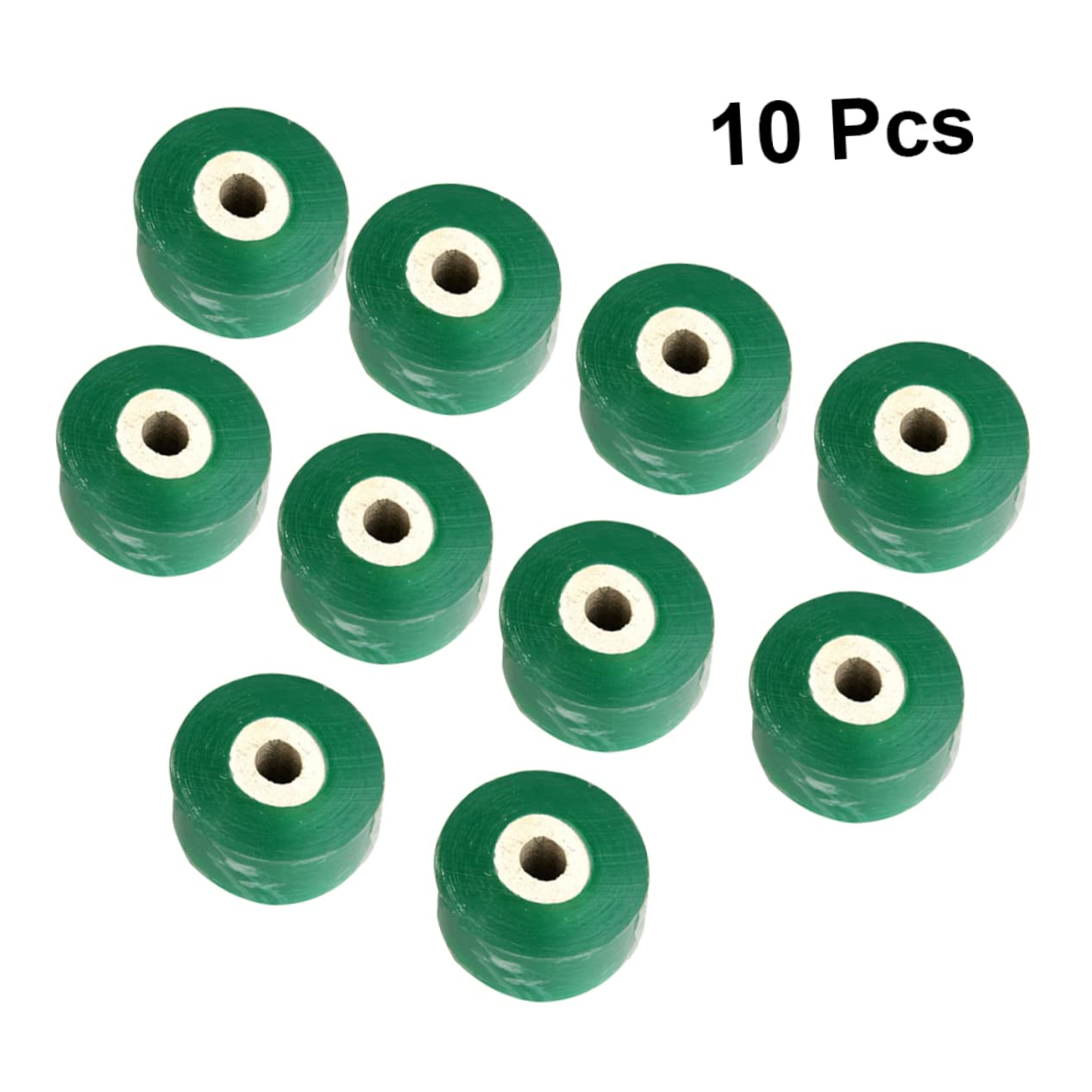 BESPORTBLE Ruban de Greffage pour Plantes Vert 2cm, Lot de 10 en PE