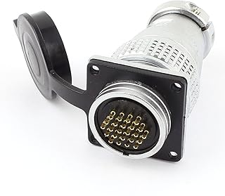 Aexit Waterproof 24 Audio & Video Accessories Pin Electric Deck Circular Aviation Connector Adapter AC Connectors & Adapters 400V 6A